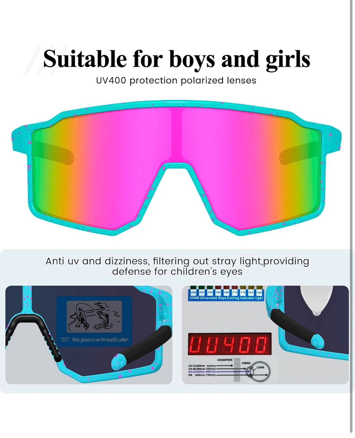 Polarized Kids Sunglasses - photo 4