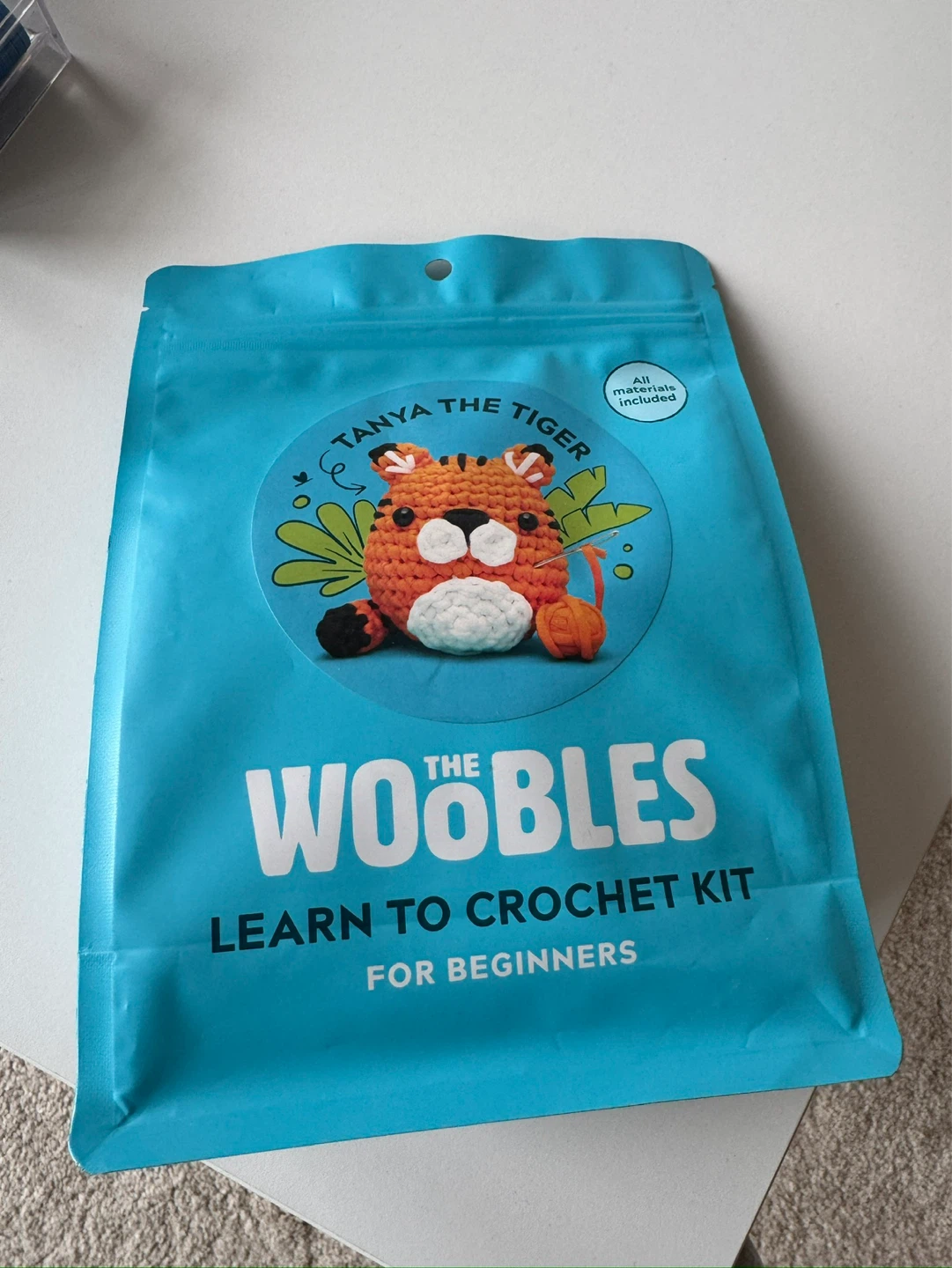 The Woobles - Crochet Kit -  Tiger