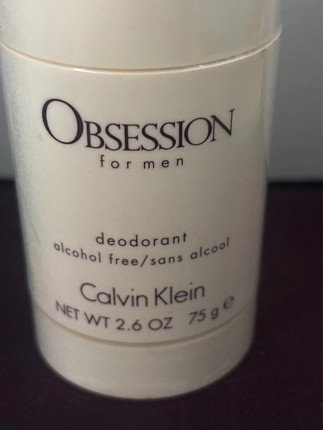New Calvin Klein Obsession for Men Deodorant Stick - 2.6 oz - photo 2