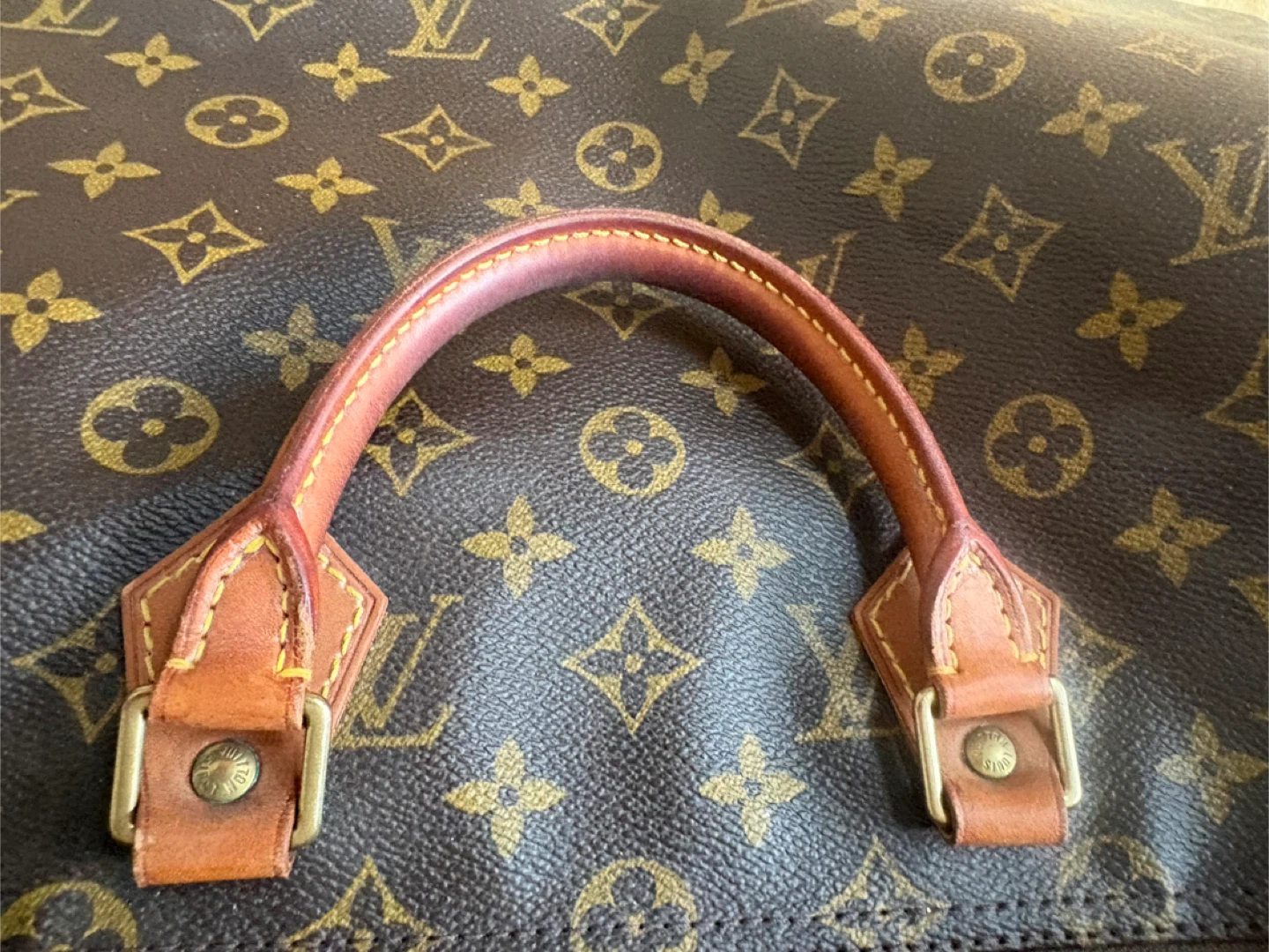 💯 Authentic Louis Vuitton Monogram Speedy 35 - photo 5