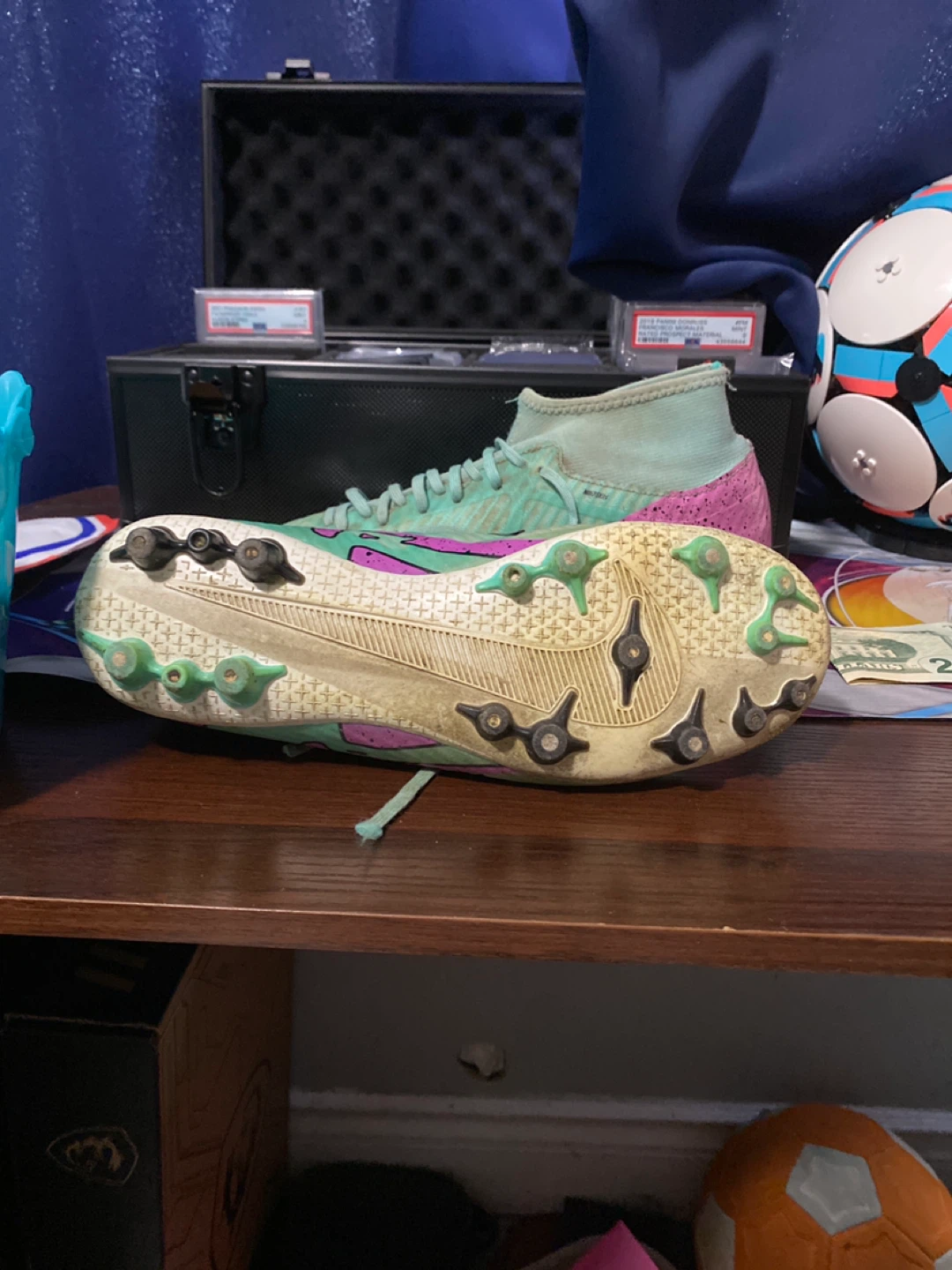 US 7.5  MAKE AN OFFER (Nike Mercurial Superfly 9 Cleats) - photo 2