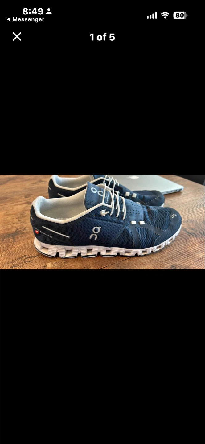 ON Cloud Running Shoes - Navy Blue - photo 4