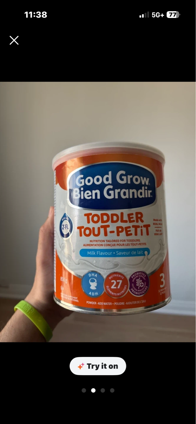 Good Grow Bien Grandir Toddler Milk Supplement 850g