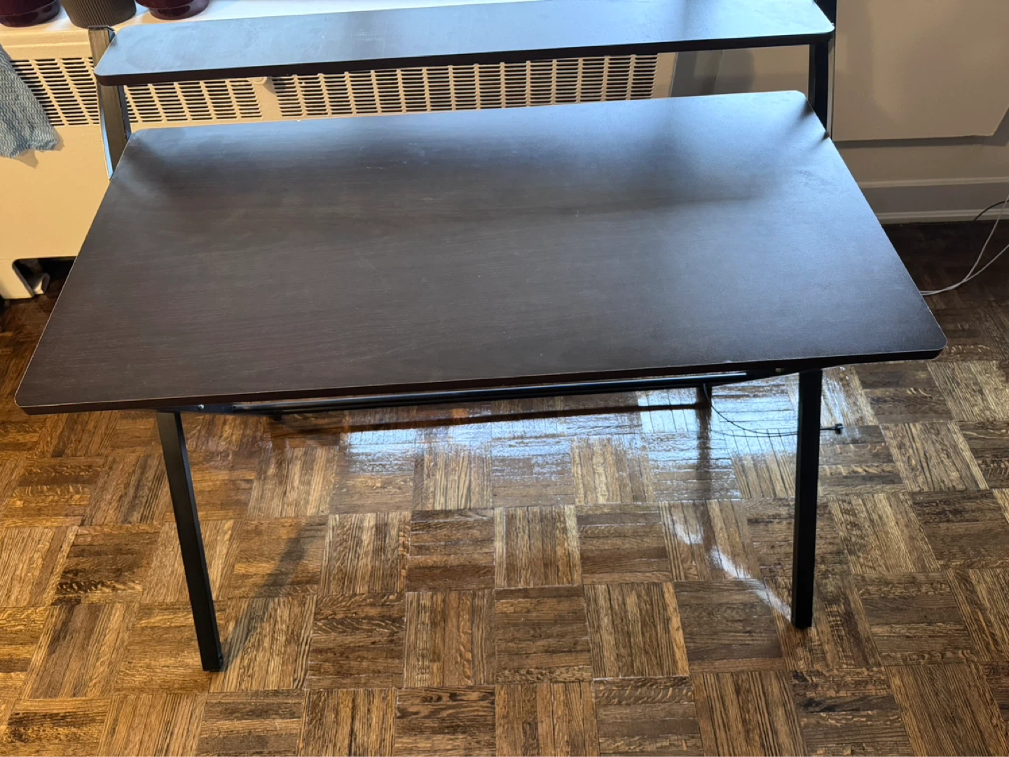 Folding Desk with Shelf - photo 2