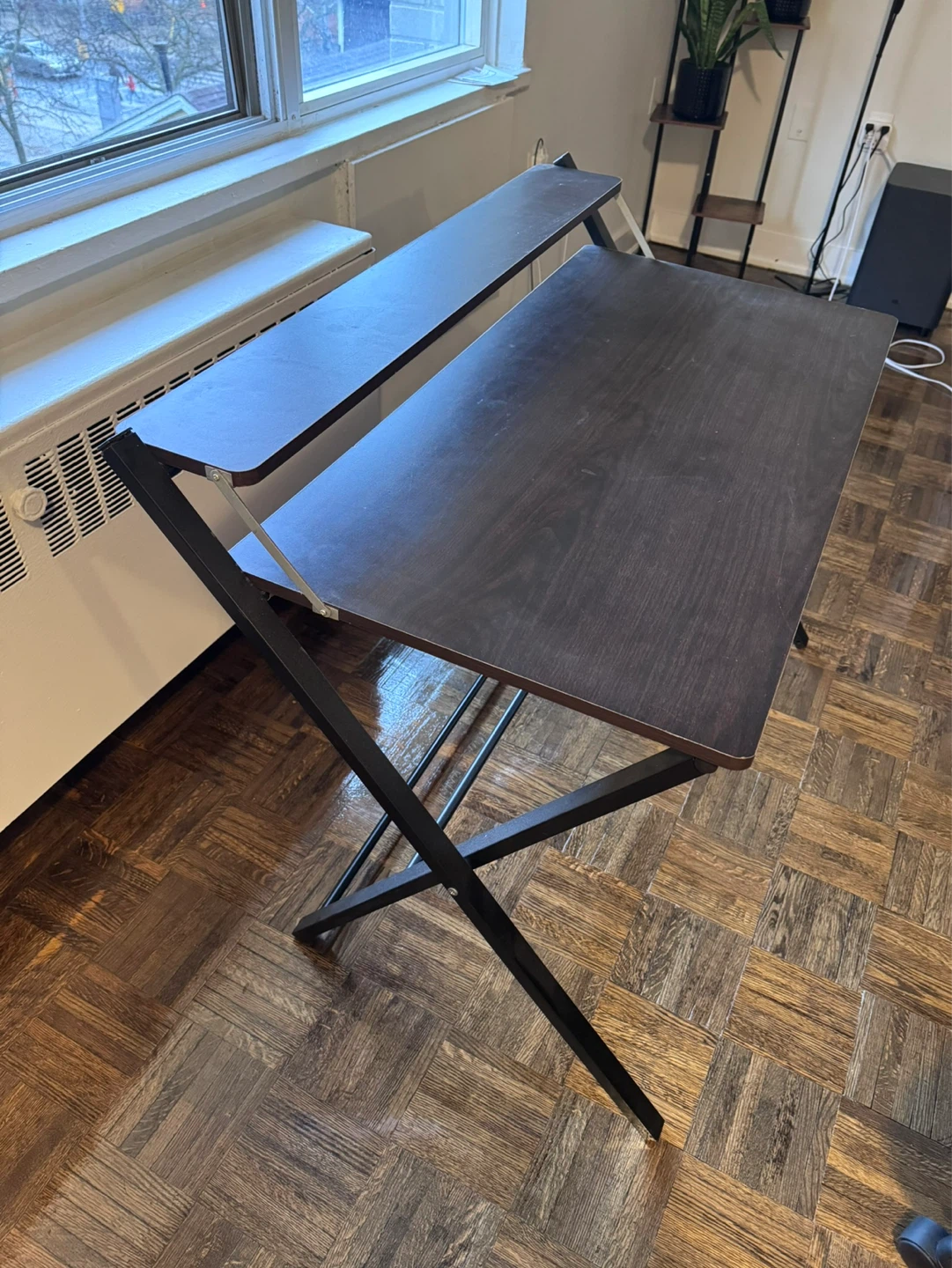 Folding Desk with Shelf - photo 4