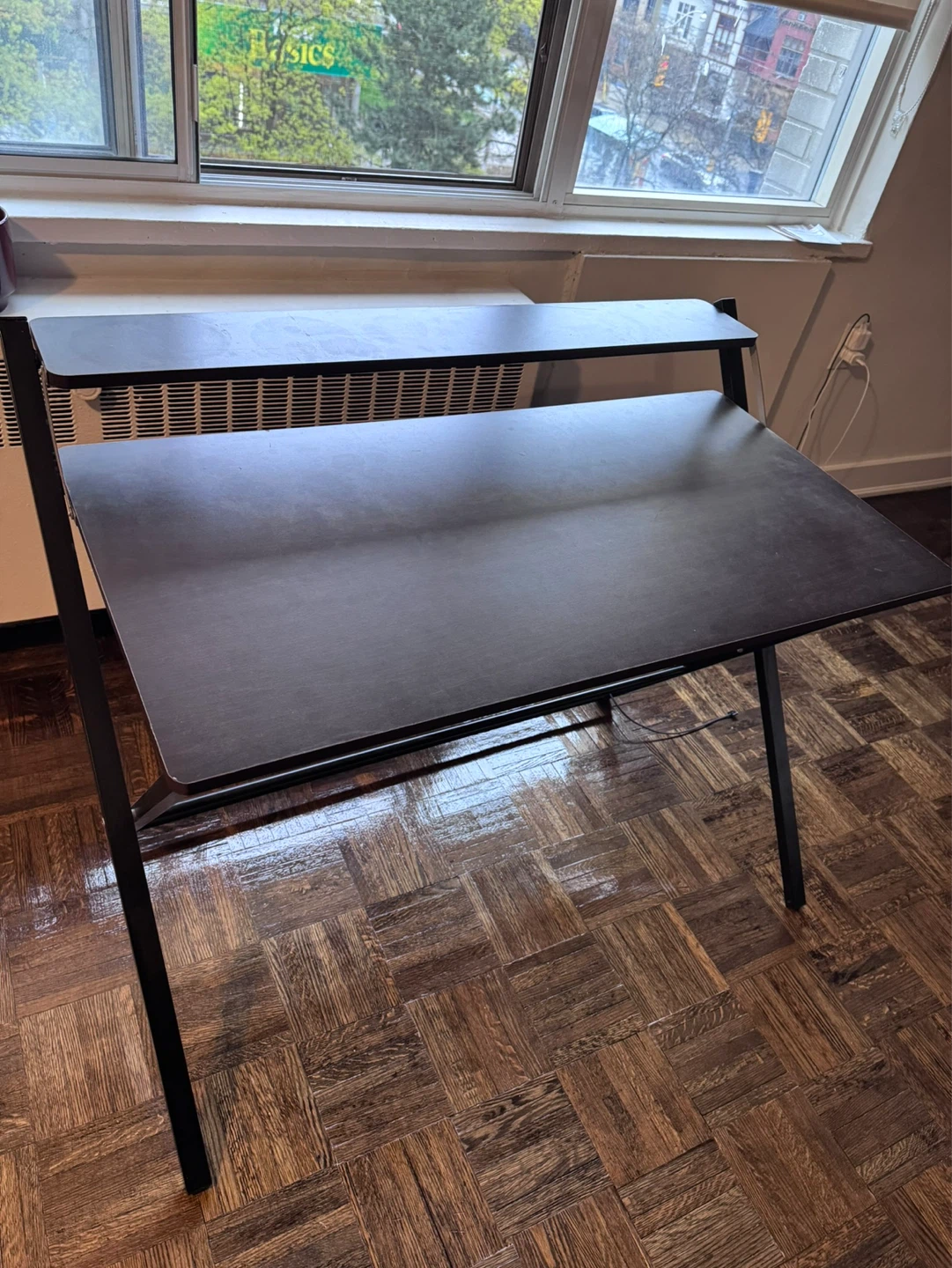 Folding Desk with Shelf - photo 3