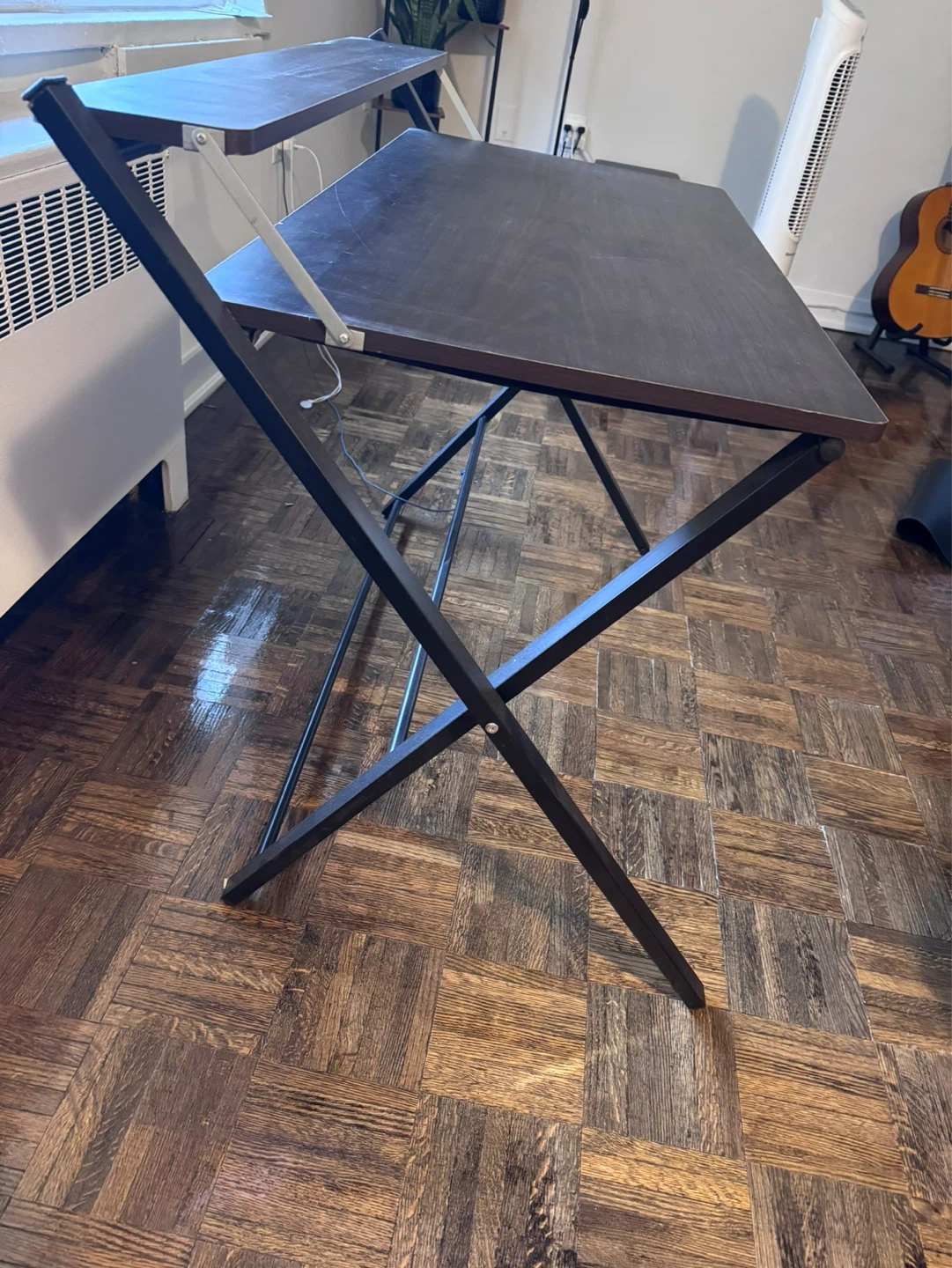 Folding Desk with Shelf