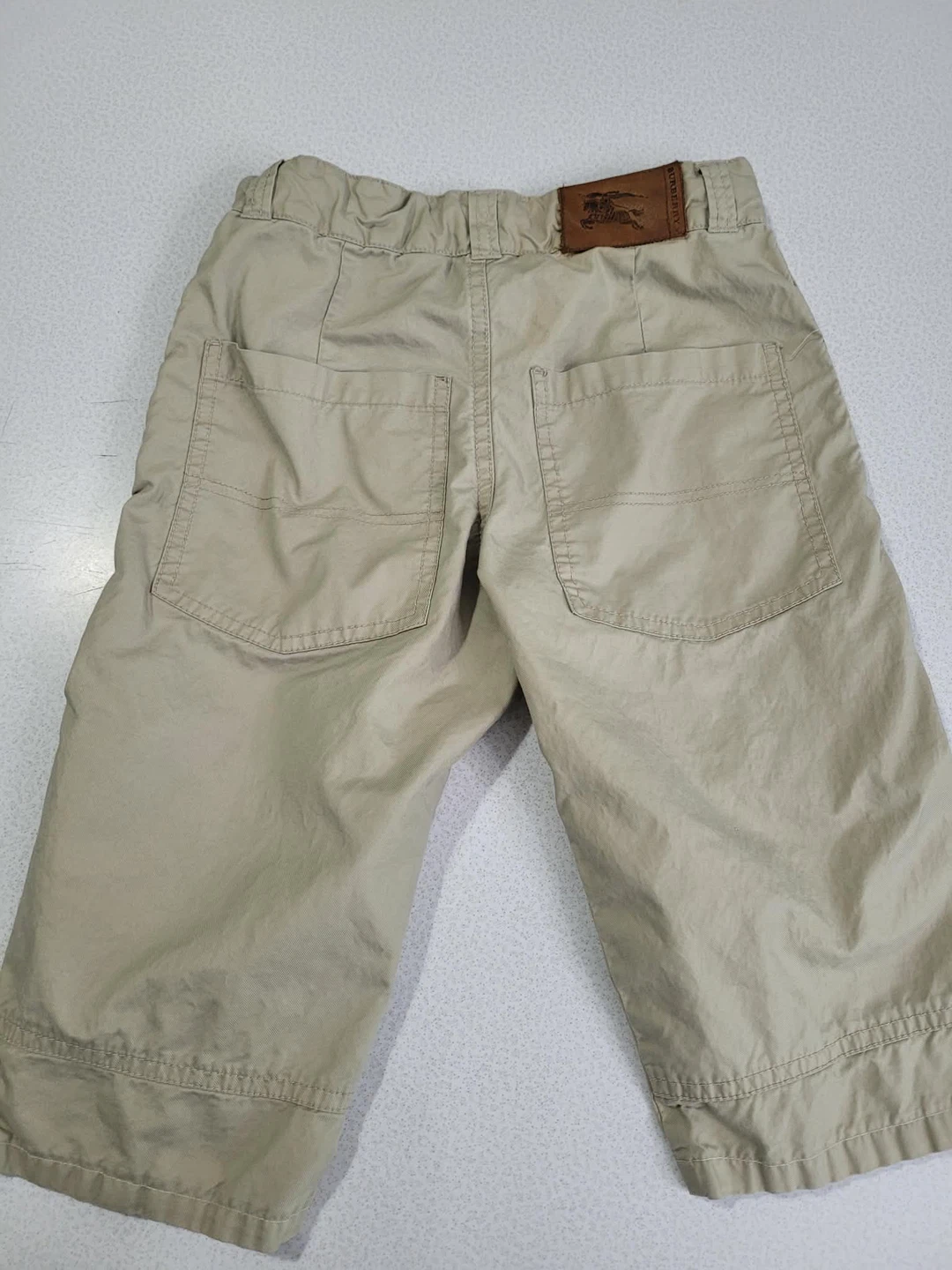Burberry Kids Beige Cargo Shorts Size 8Y/128cm