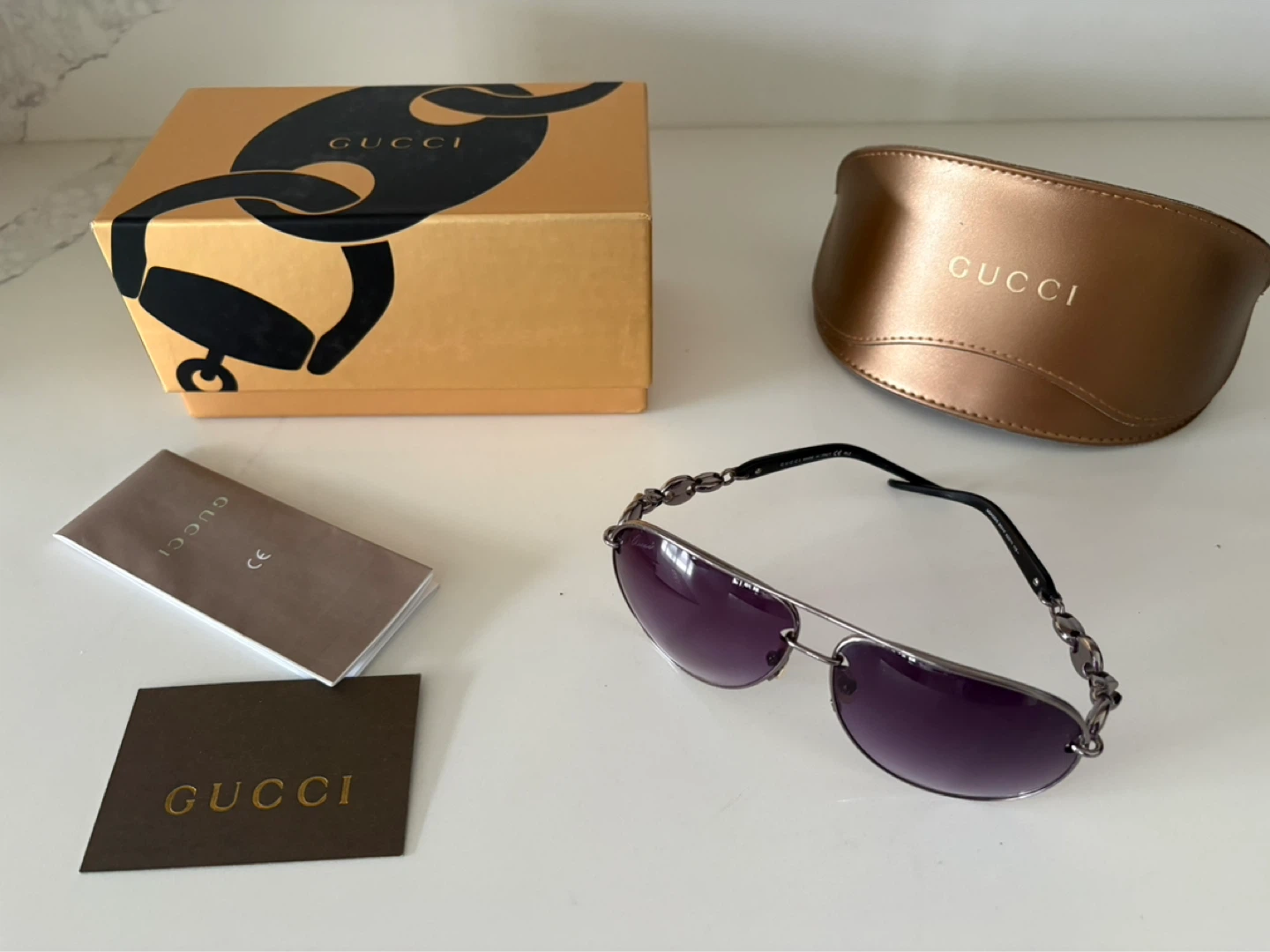Gucci Aviator Sunglasses