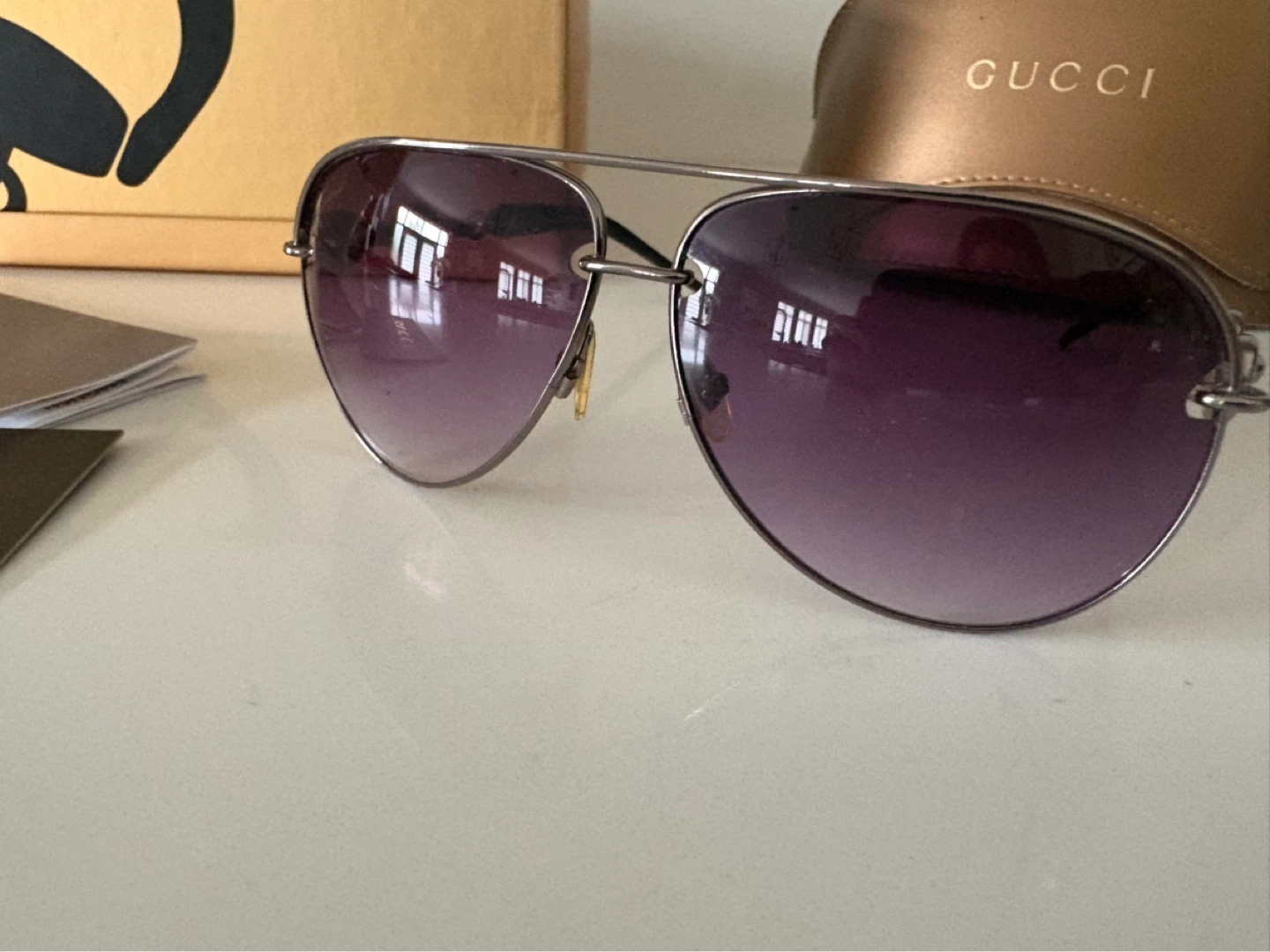 Gucci Aviator Sunglasses - photo 3