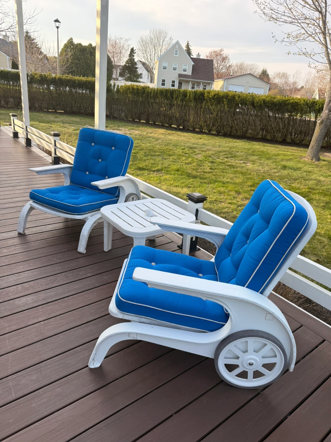 Outdoor Patio Chairs with Cushions
