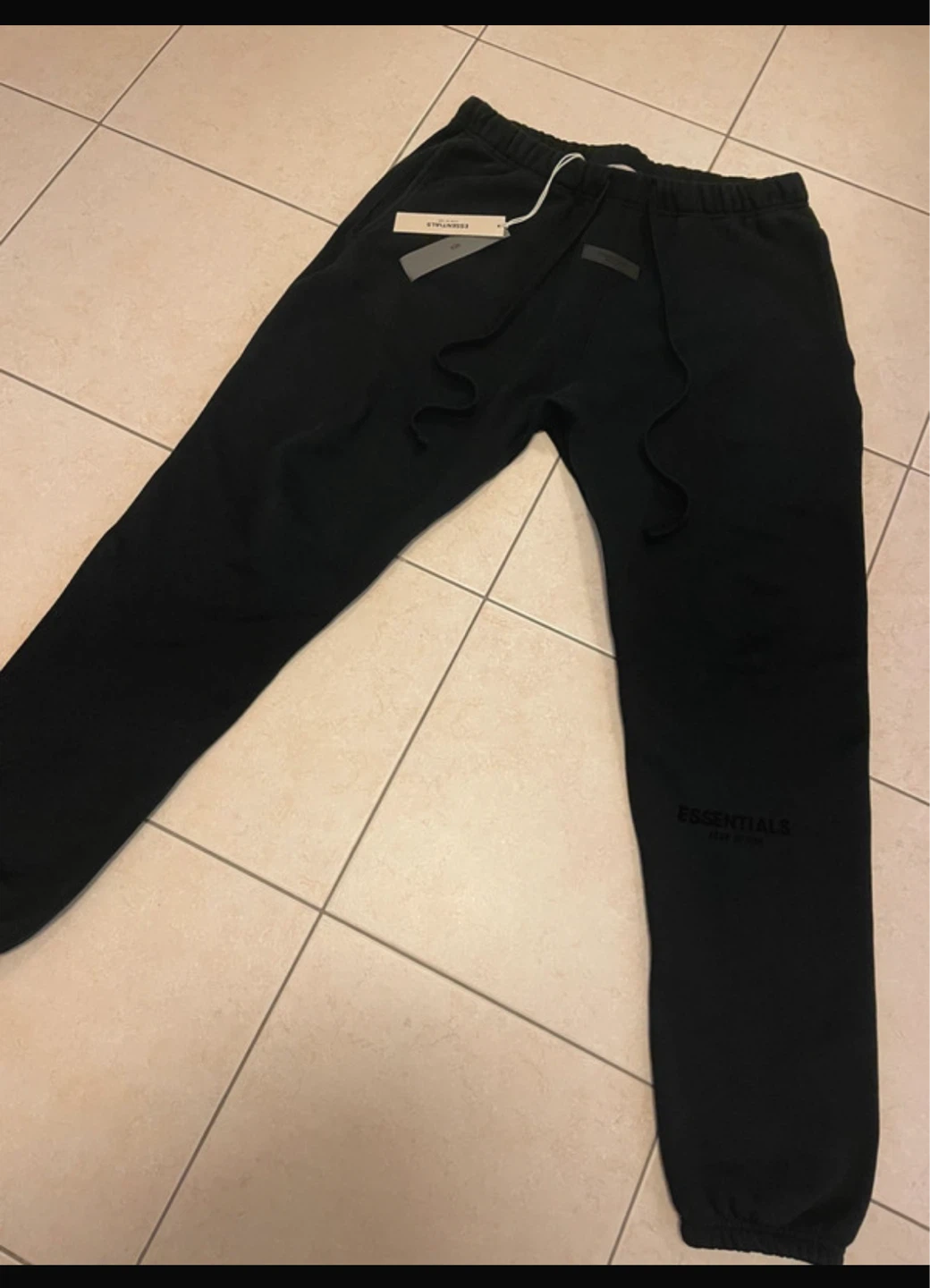 Fear of God Essentials Black Sweatpants - photo 3