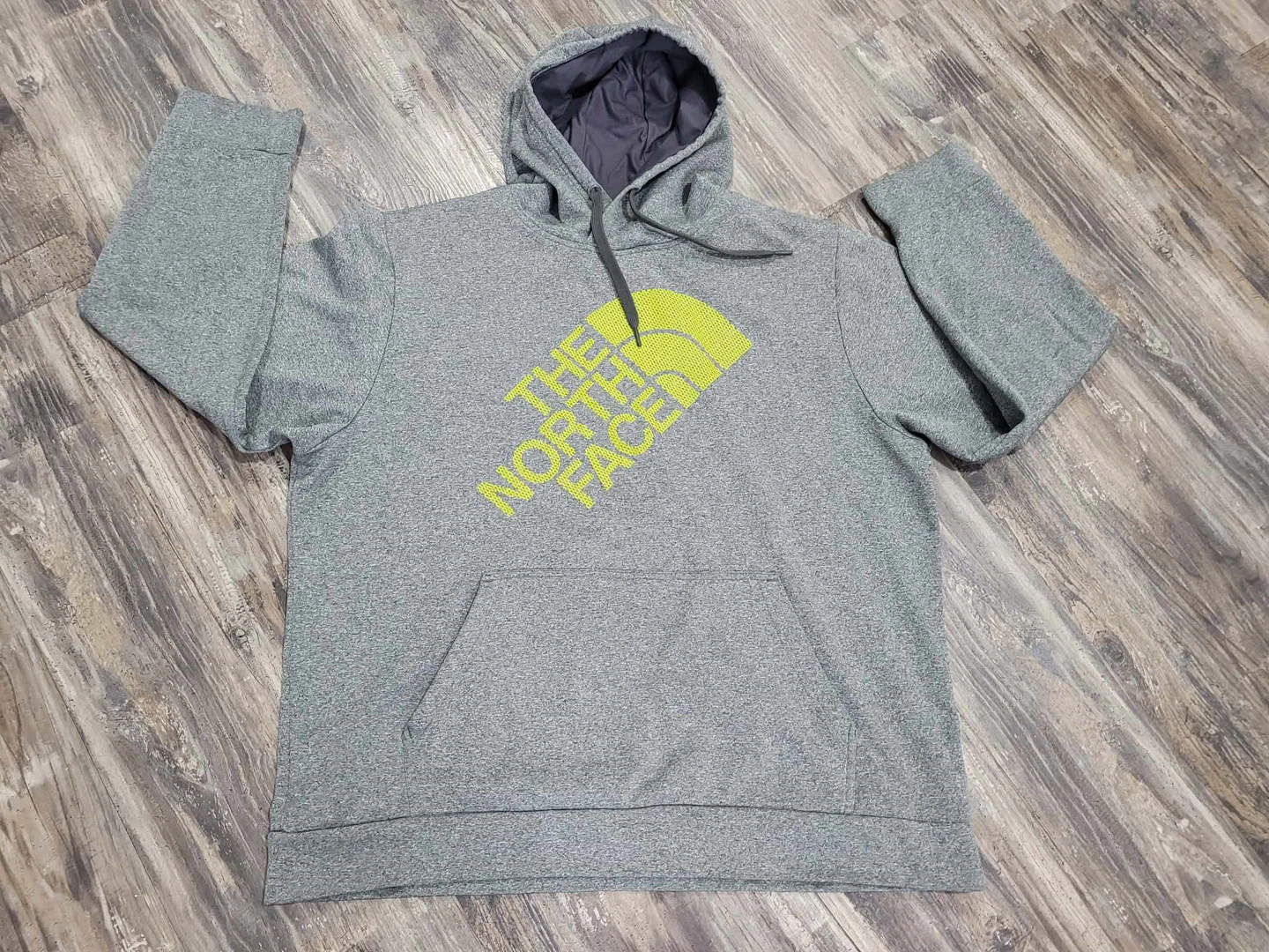 The North Face Grey Hoodie size XXL