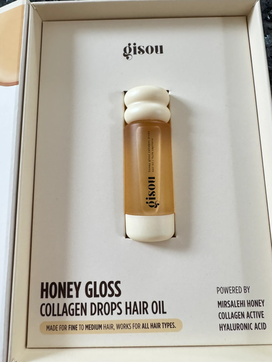 Gisou Honey Gloss Collagen Drops Hair Oil