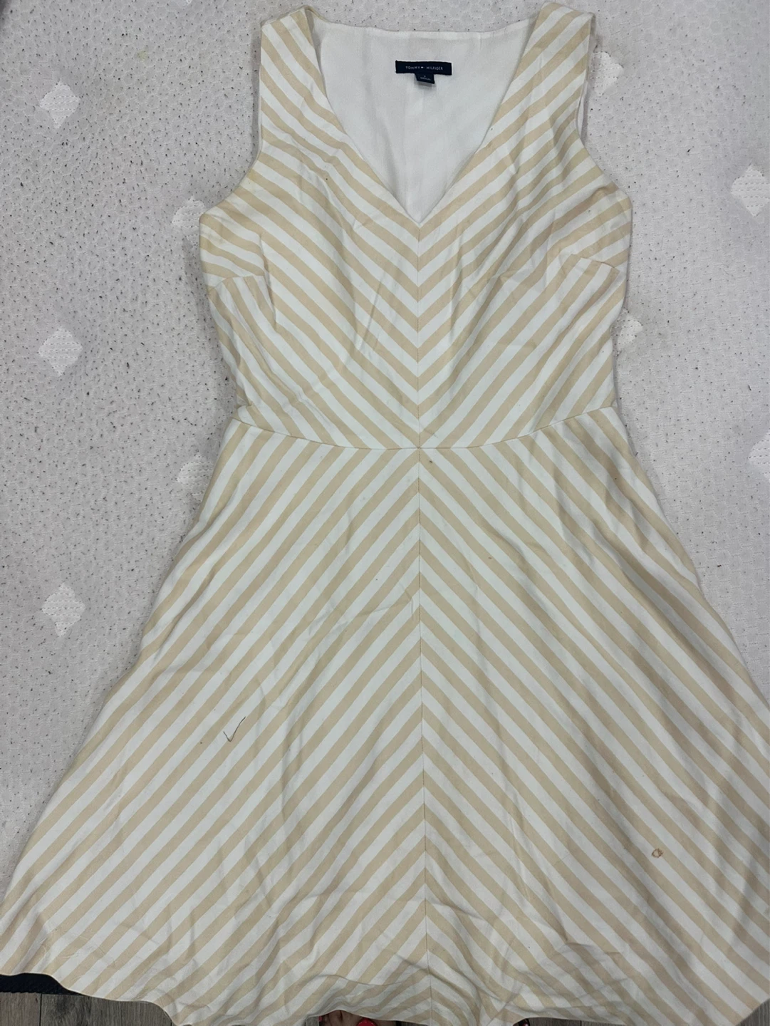 Tommy Hilfiger Women's Striped Sleeveless Dress Size 2 - photo 3