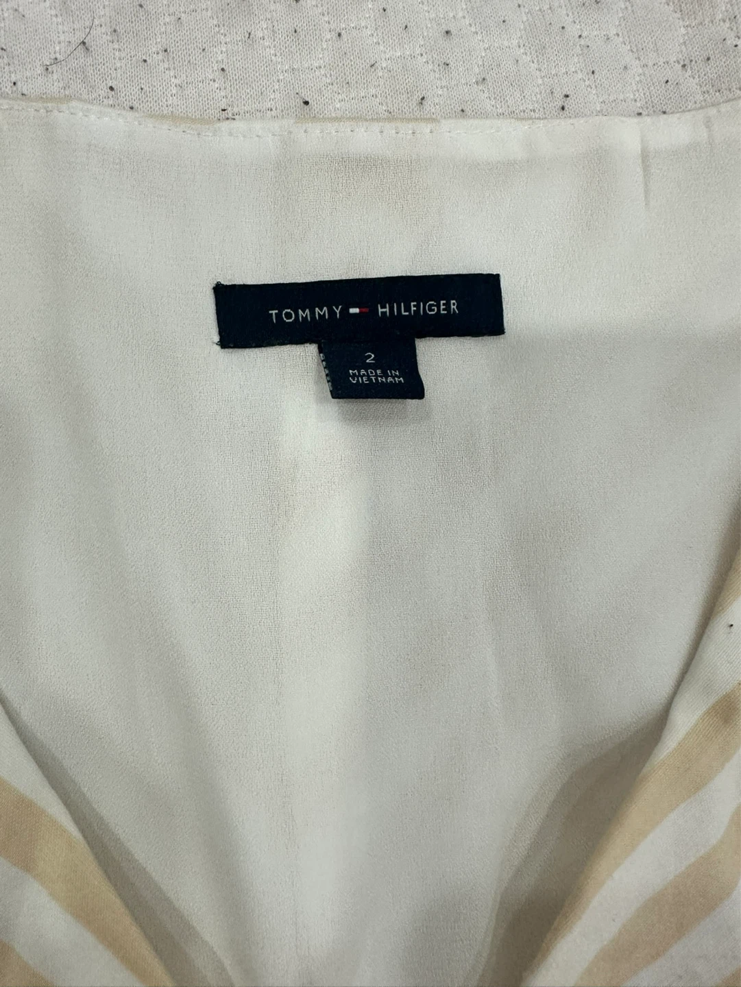 Tommy Hilfiger Women's Striped Sleeveless Dress Size 2 - photo 2