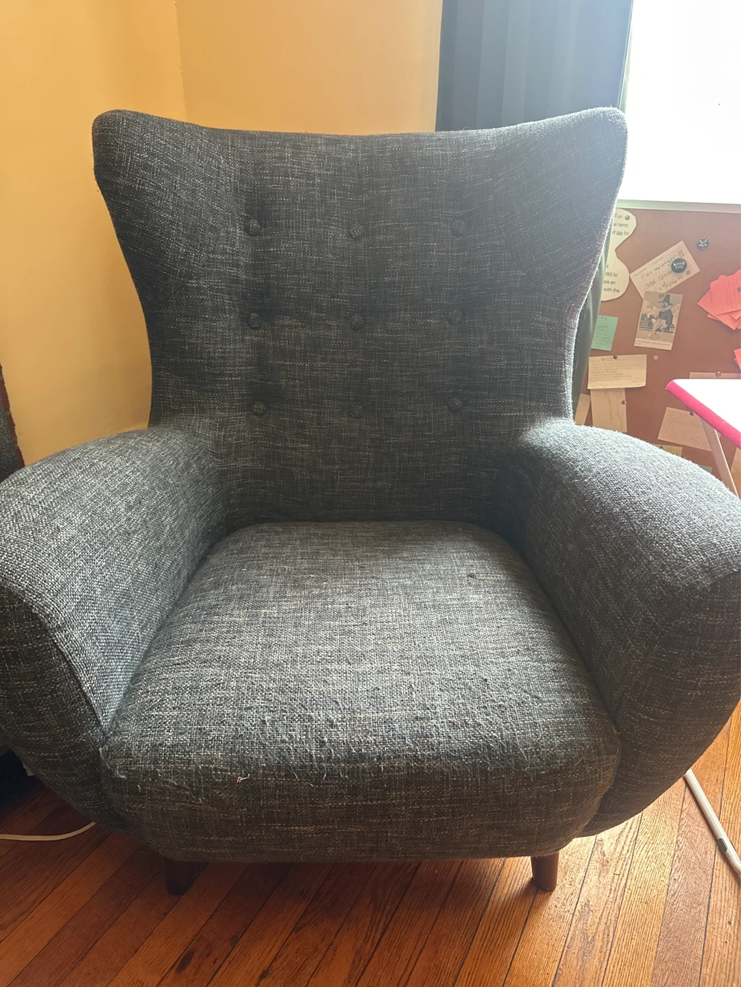 Article Mod 35" Lounge Chair - Blue Berry