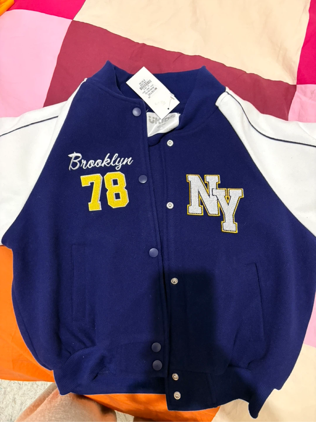 Kids Brooklyn 78 NY Bomber Jacket