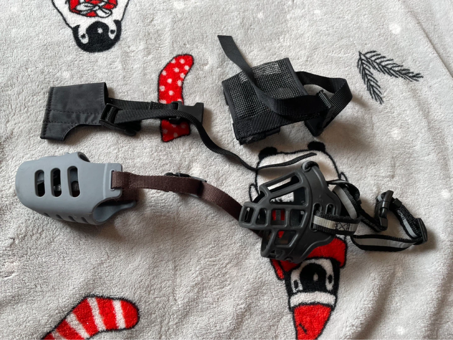XS/S Dog Muzzles Lot