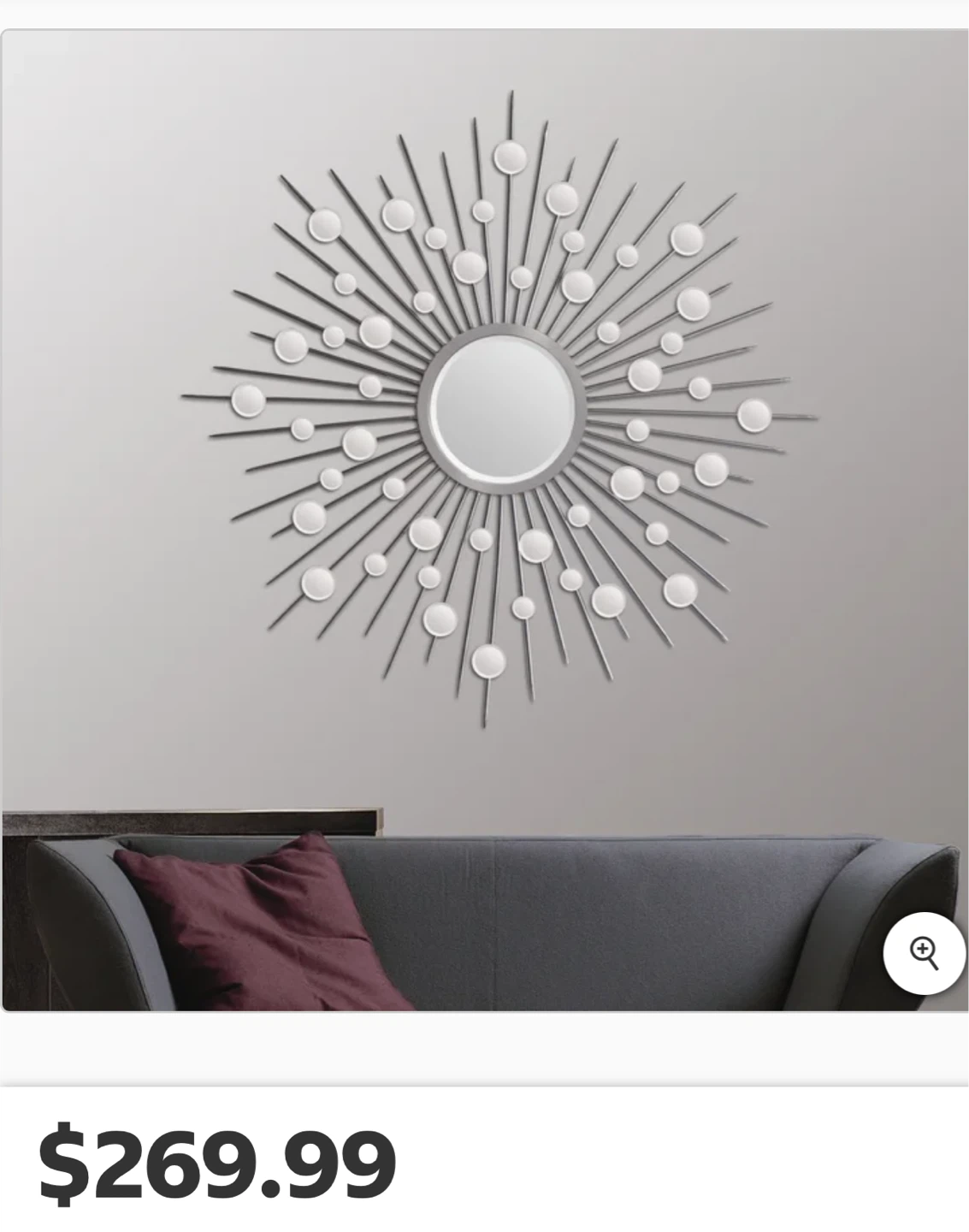 Starburst Sunburst Mirror - photo 3