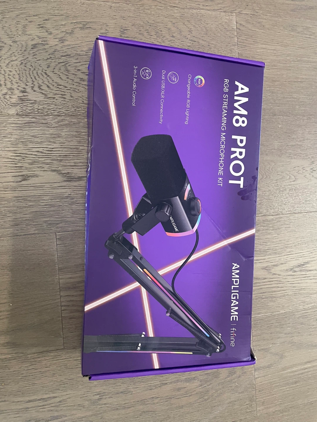 FIFINE AM8 PROT RGB Streaming Microphone Kit - photo 2