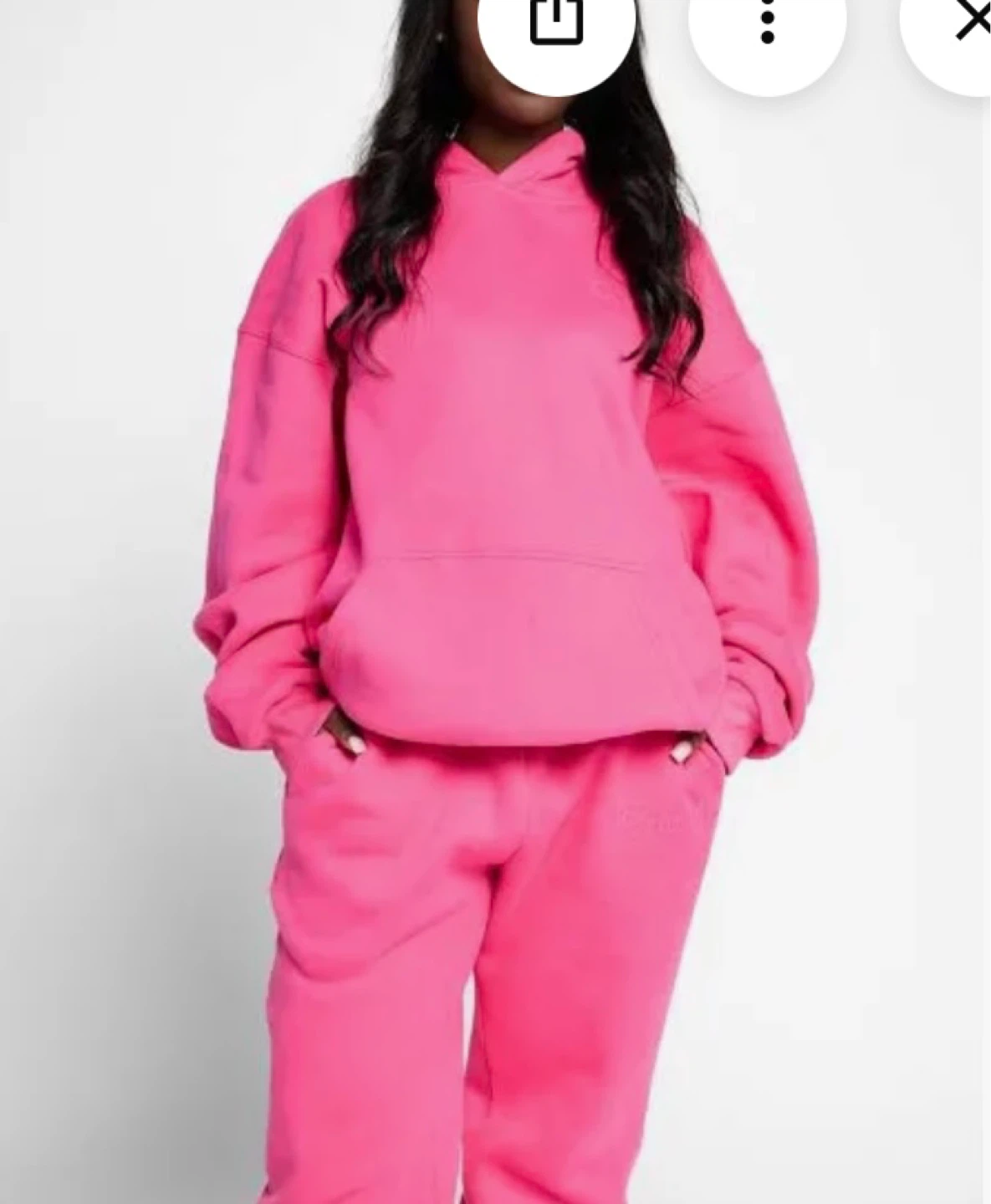 Comfit Pink Hoodie Sweatshirt