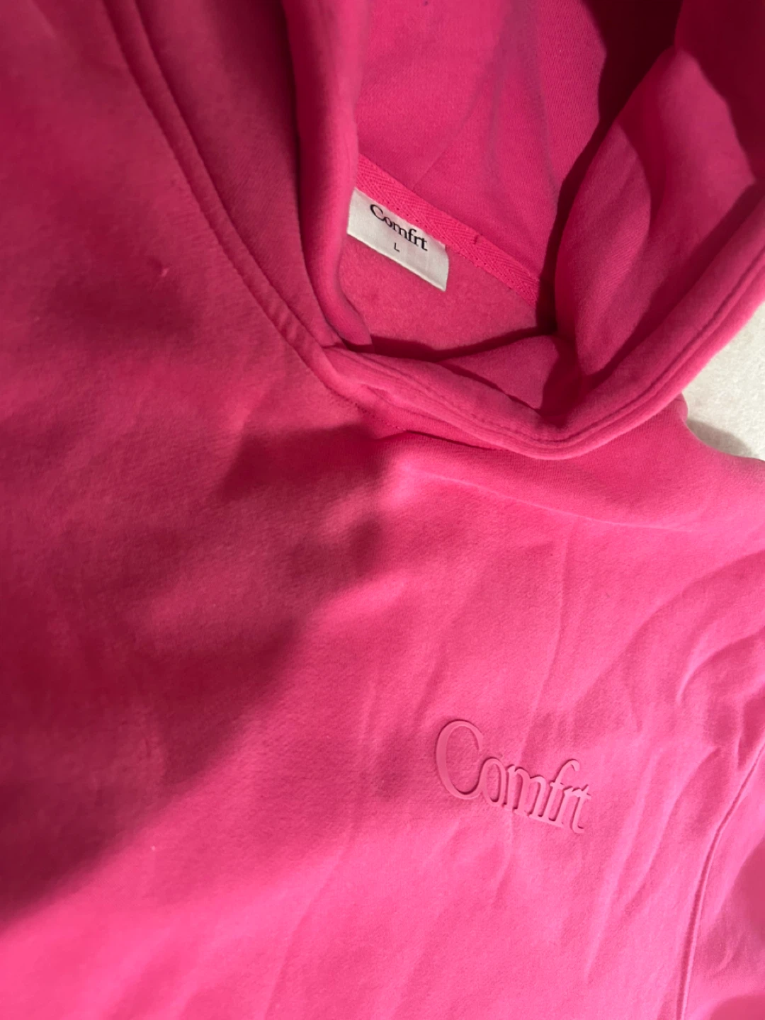 Comfit Pink Hoodie Sweatshirt - photo 4