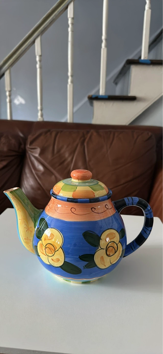 Hand Painted "Milson & Louis" Teapot - photo 2