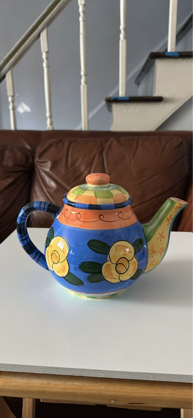 Hand Painted "Milson & Louis" Teapot