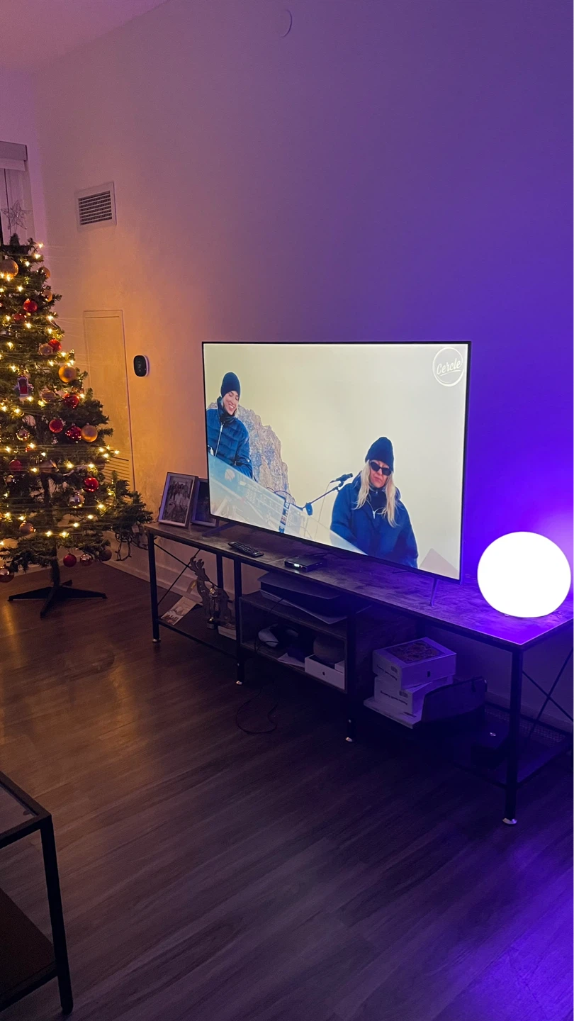 Rustic Wood TV Stand