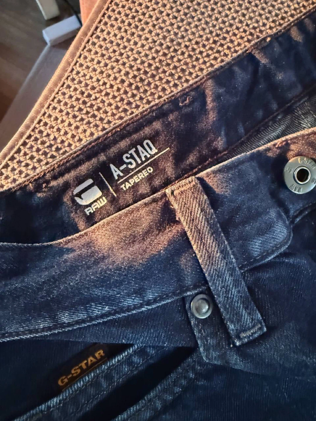 G-Star RAW Blue Tapered Jeans – W29 L32 - photo 3