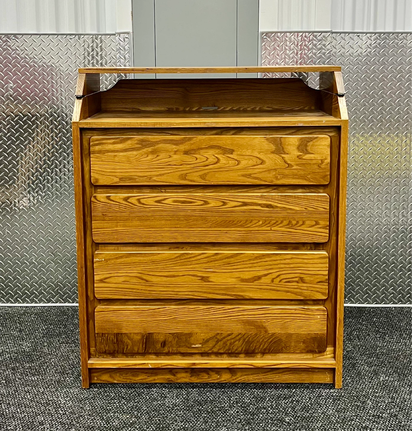 Wooden Flip Top Dresser/Standing Desk-Free Delivery 🚚 NYC & NJ