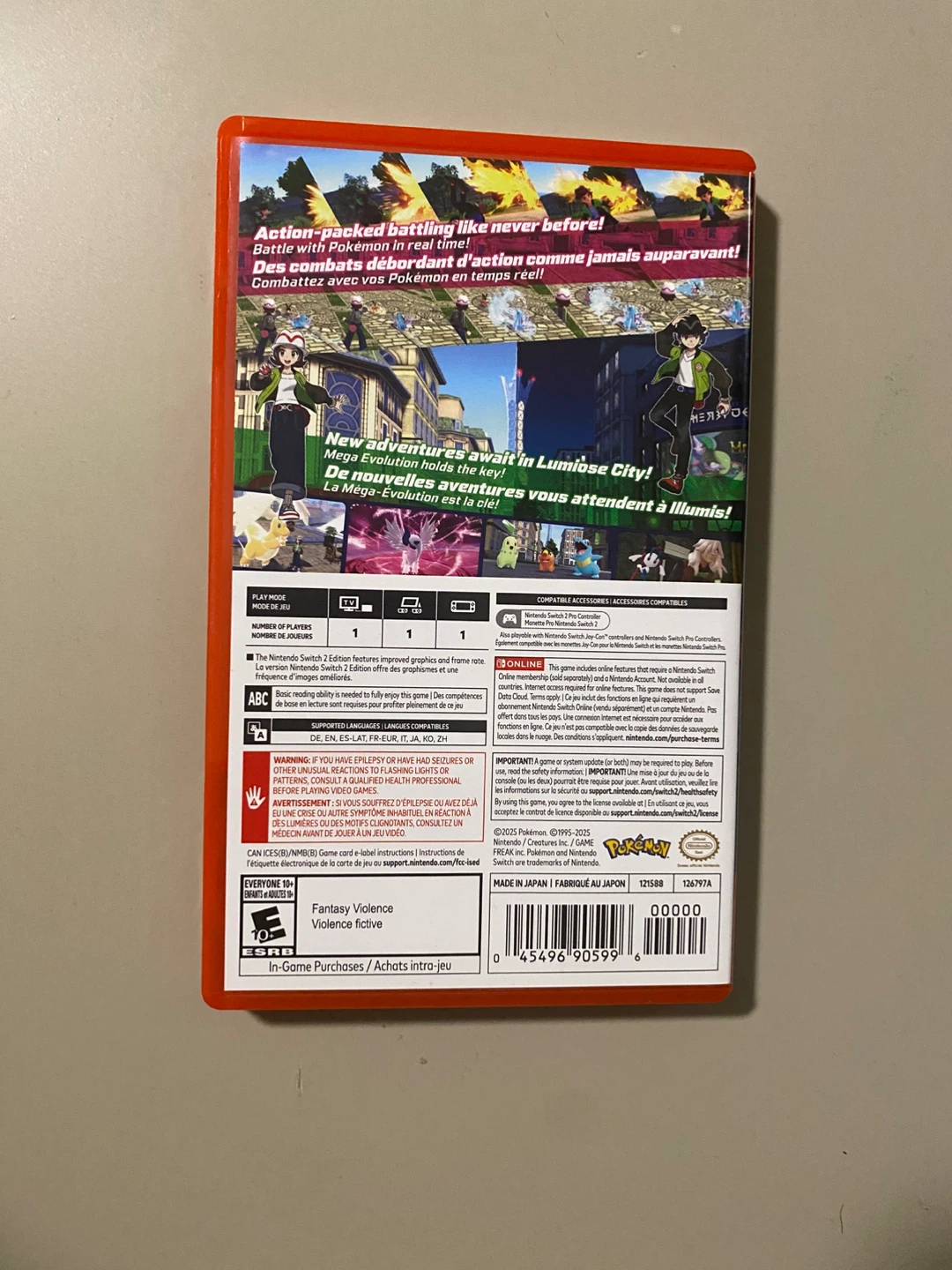 Pokemon Legends z-a Switch 2 - photo 2