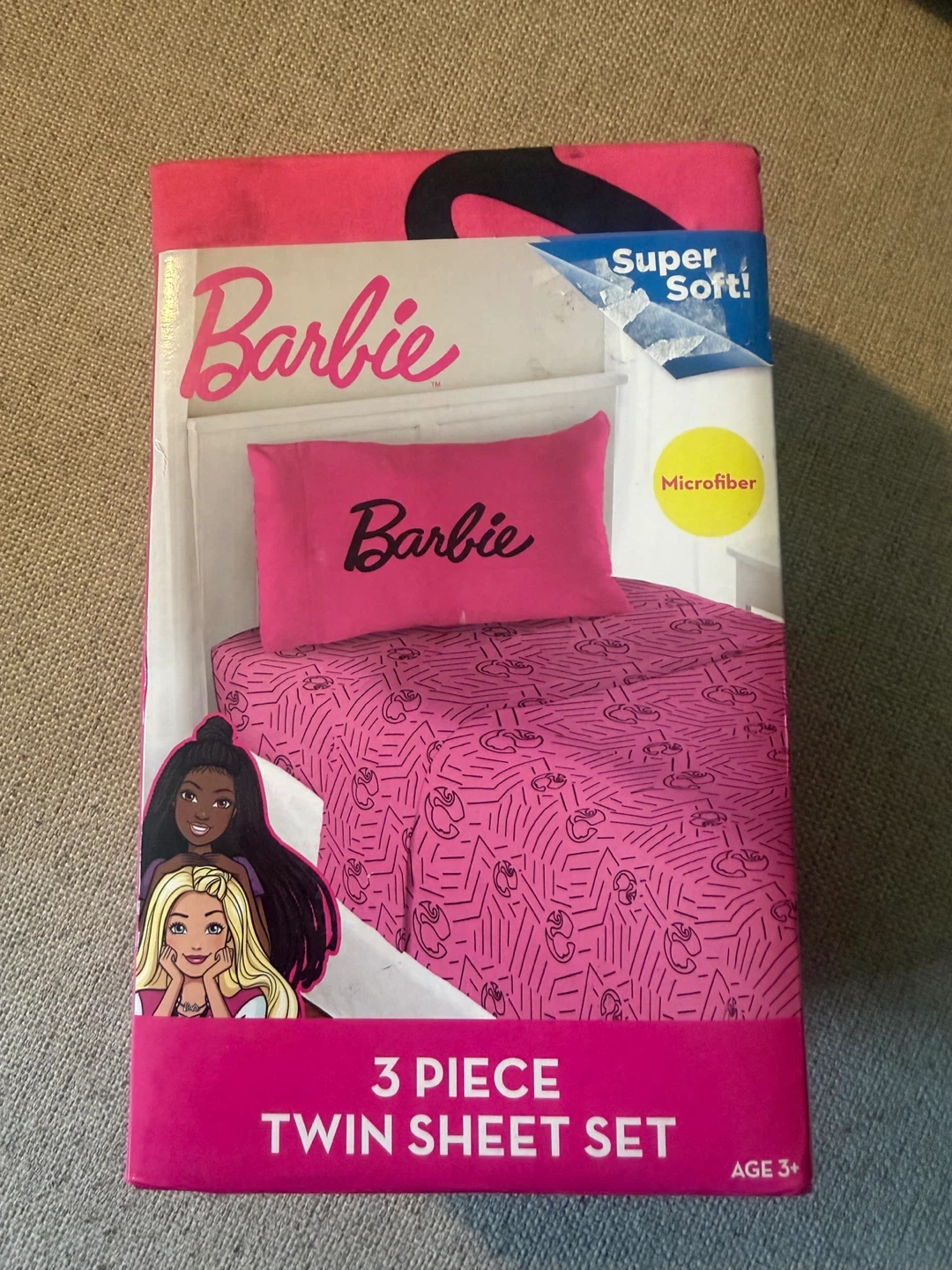 New Barbie Twin Sheet Set (3 pcs)