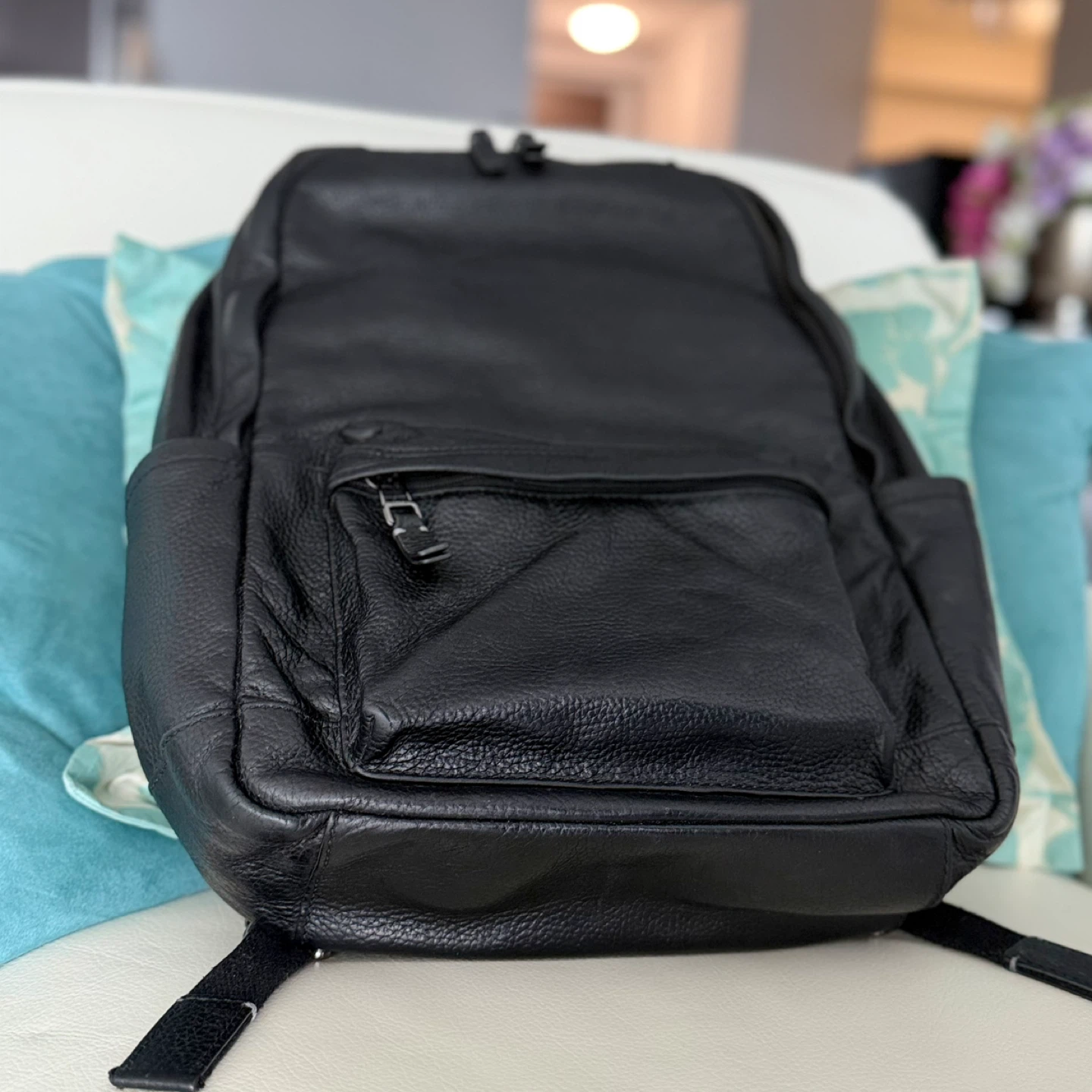 Like new Fossil Buckner Genuine leather Backpack - photo 3