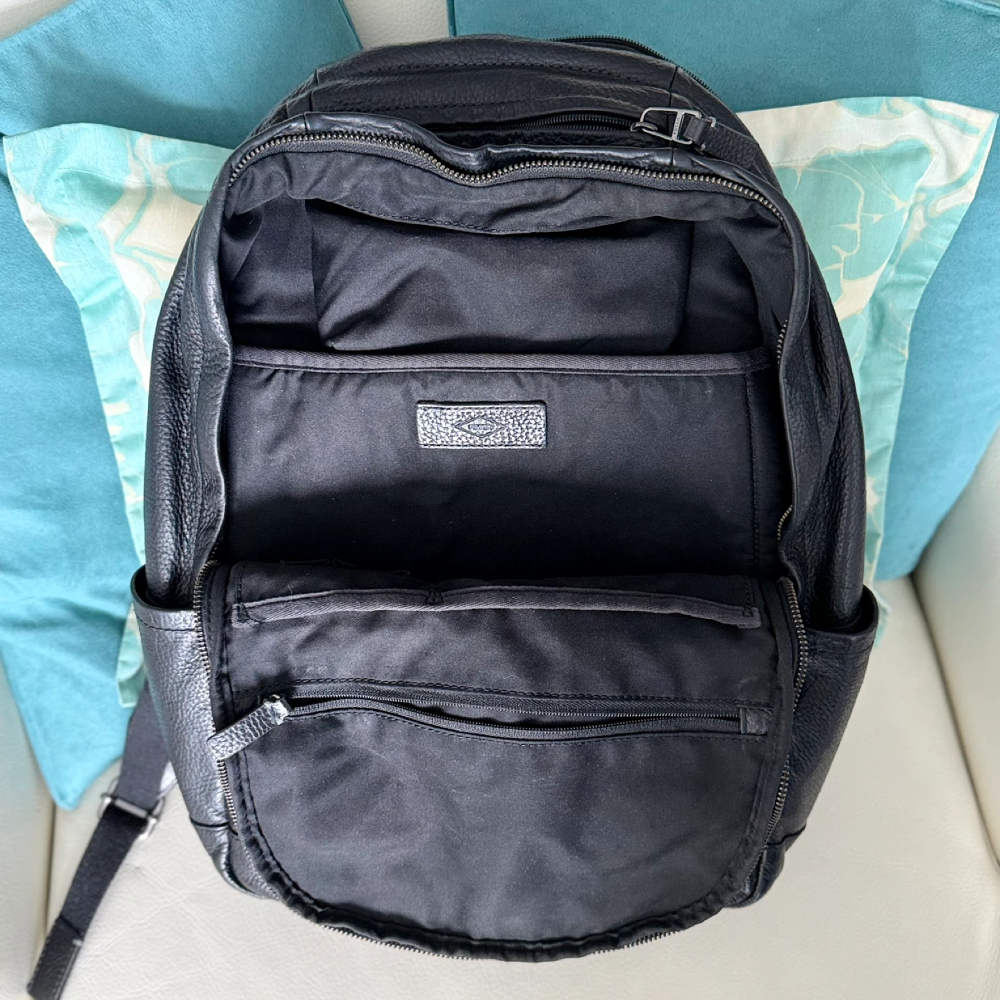 Like new Fossil Buckner Genuine leather Backpack - photo 5
