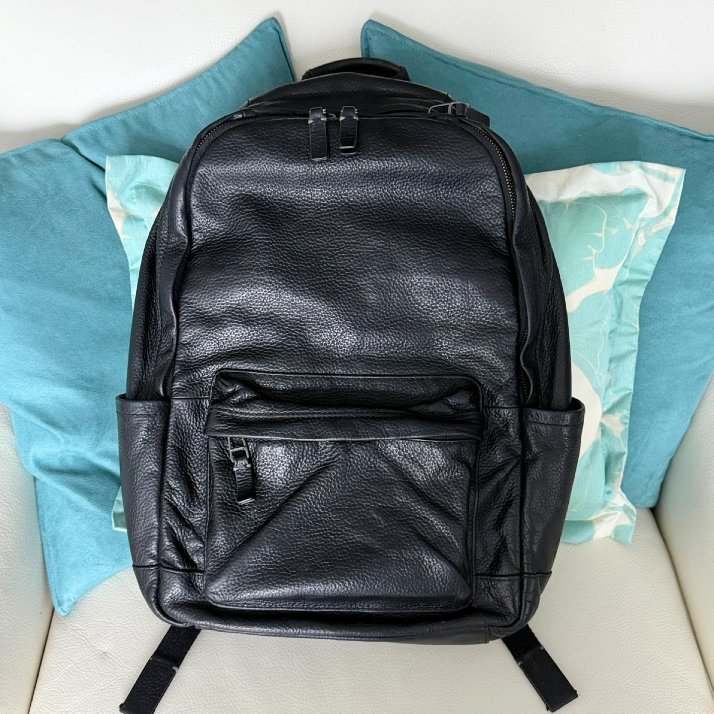 Like new Fossil Buckner Genuine leather Backpack - photo 2
