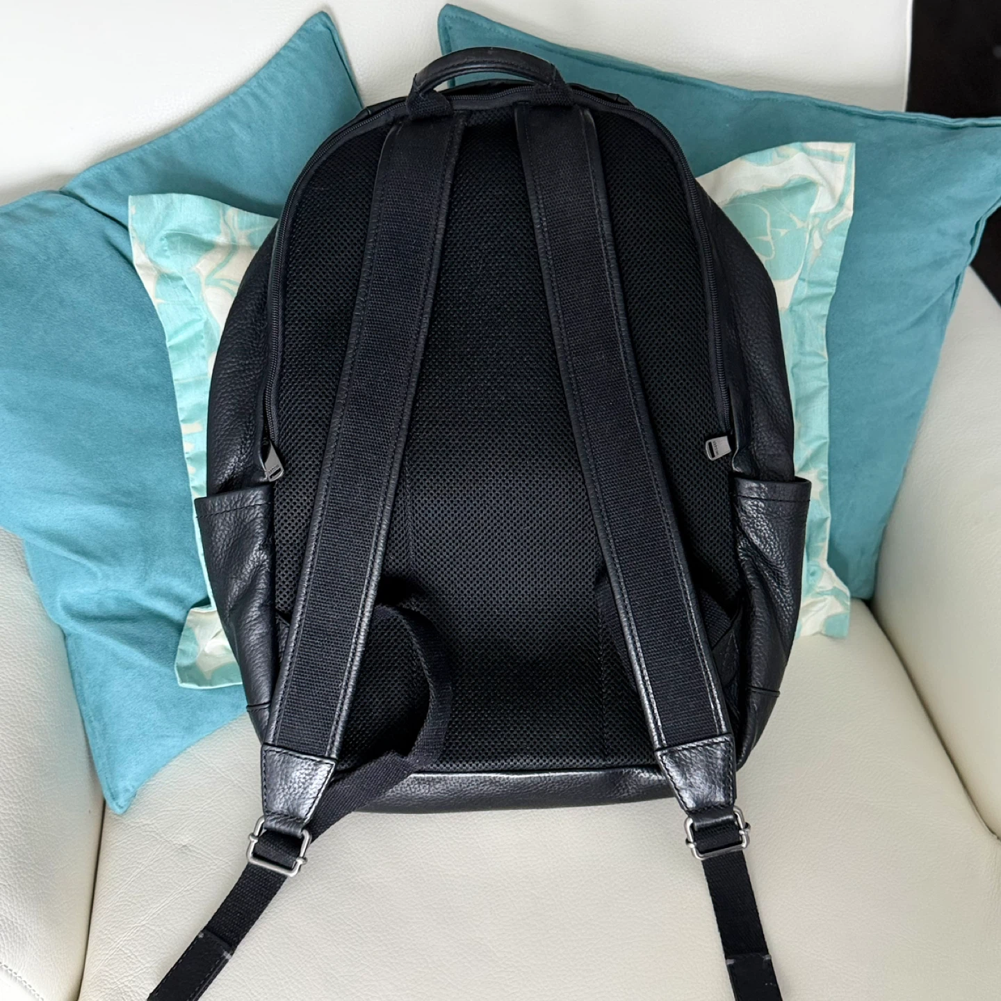 Like new Fossil Buckner Genuine leather Backpack - photo 4