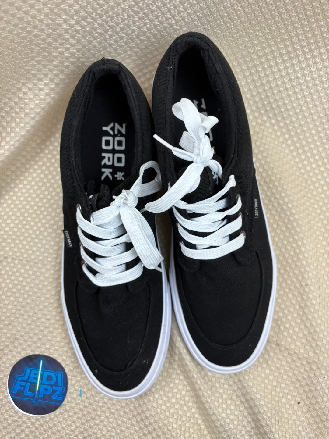 Zoo York Black Canvas Low Top Sneakers size 11 - photo 5