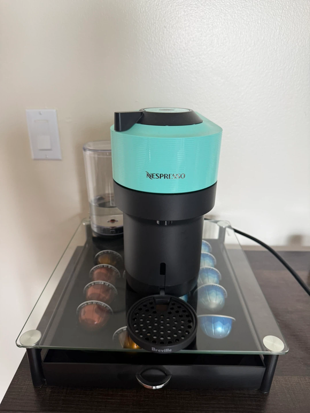 Nespresso Vertuo Pop + Pod Stand