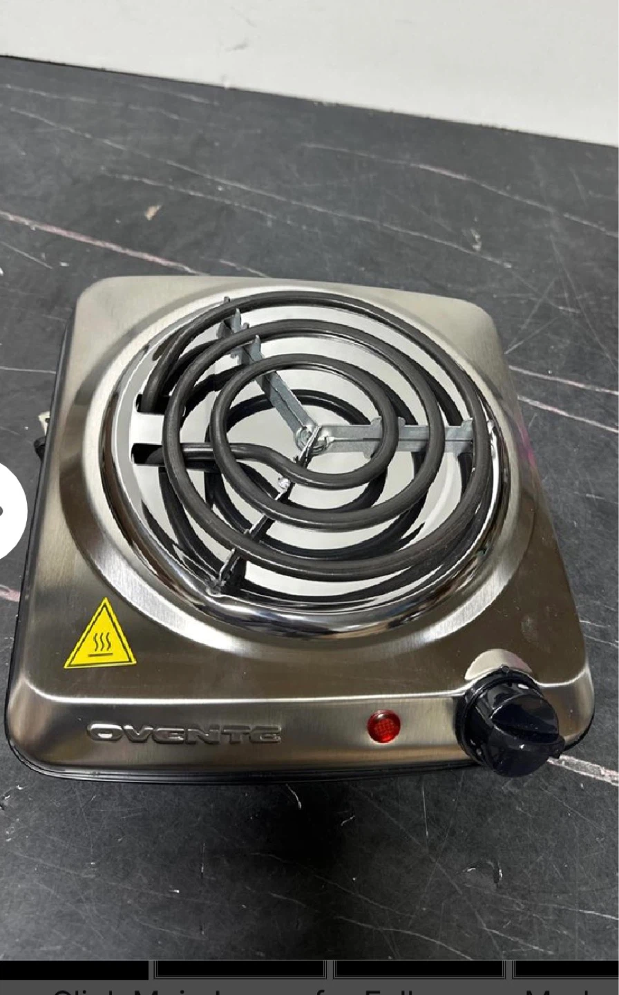 Ovente Stainless Steel Electric Coil Cooktop - photo 4