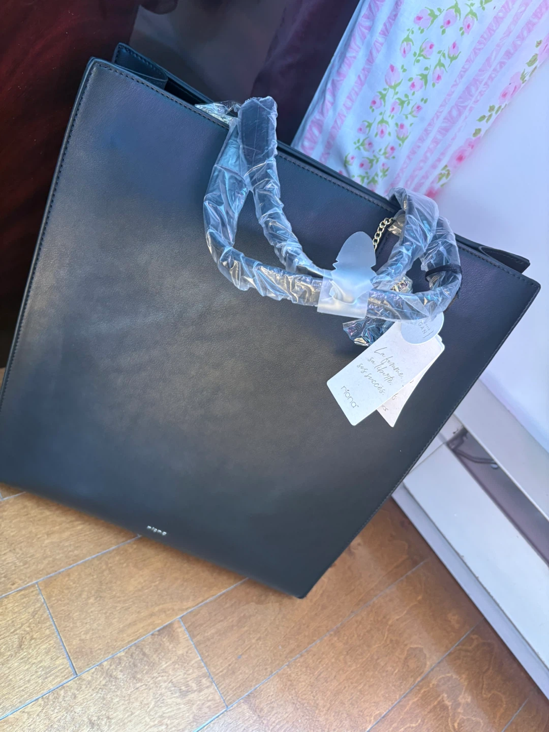 Sac fourre-tout noir classeur - photo 4