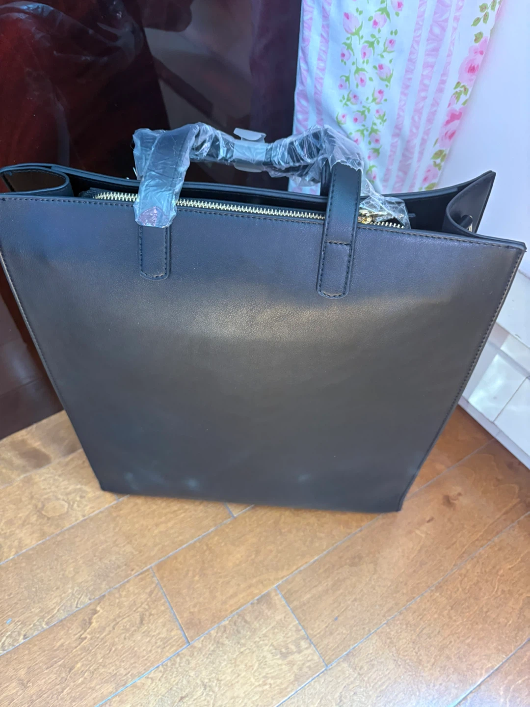 Sac fourre-tout noir classeur - photo 2
