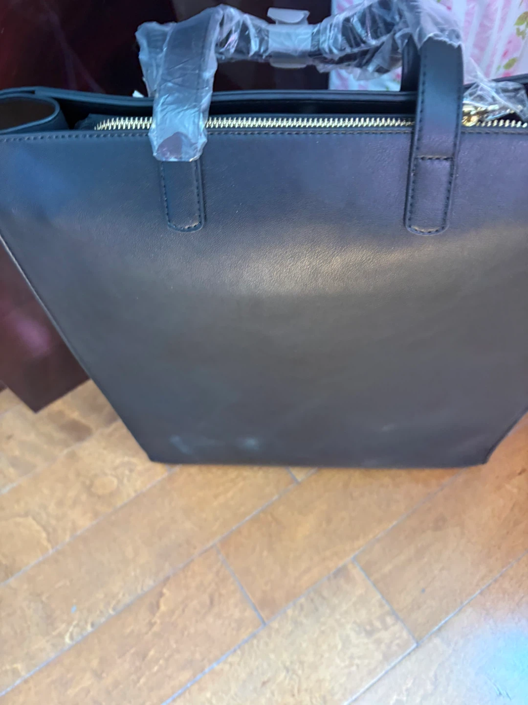 Sac fourre-tout noir classeur - photo 3