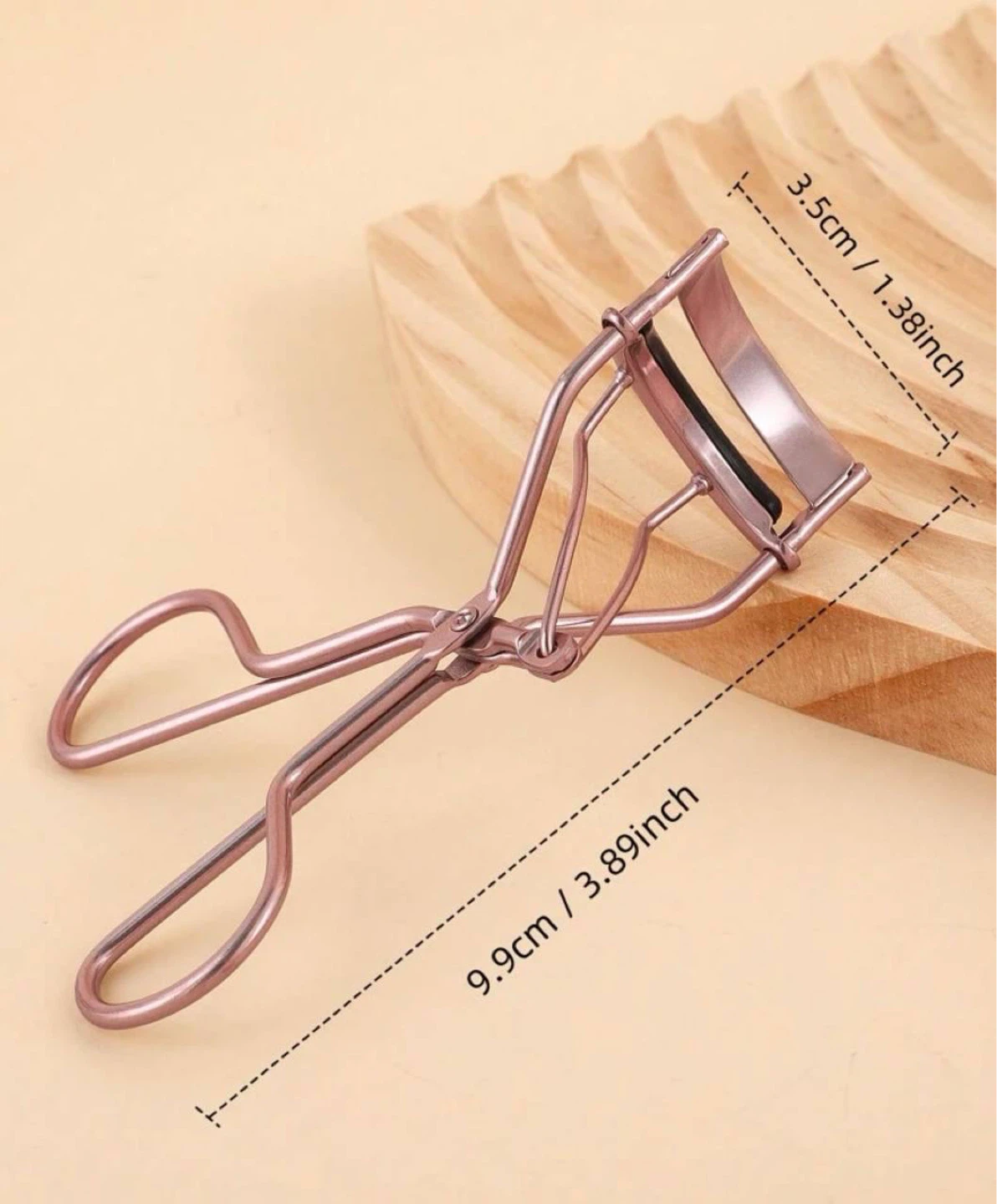 Portable eyelash curler rose pink - photo 3