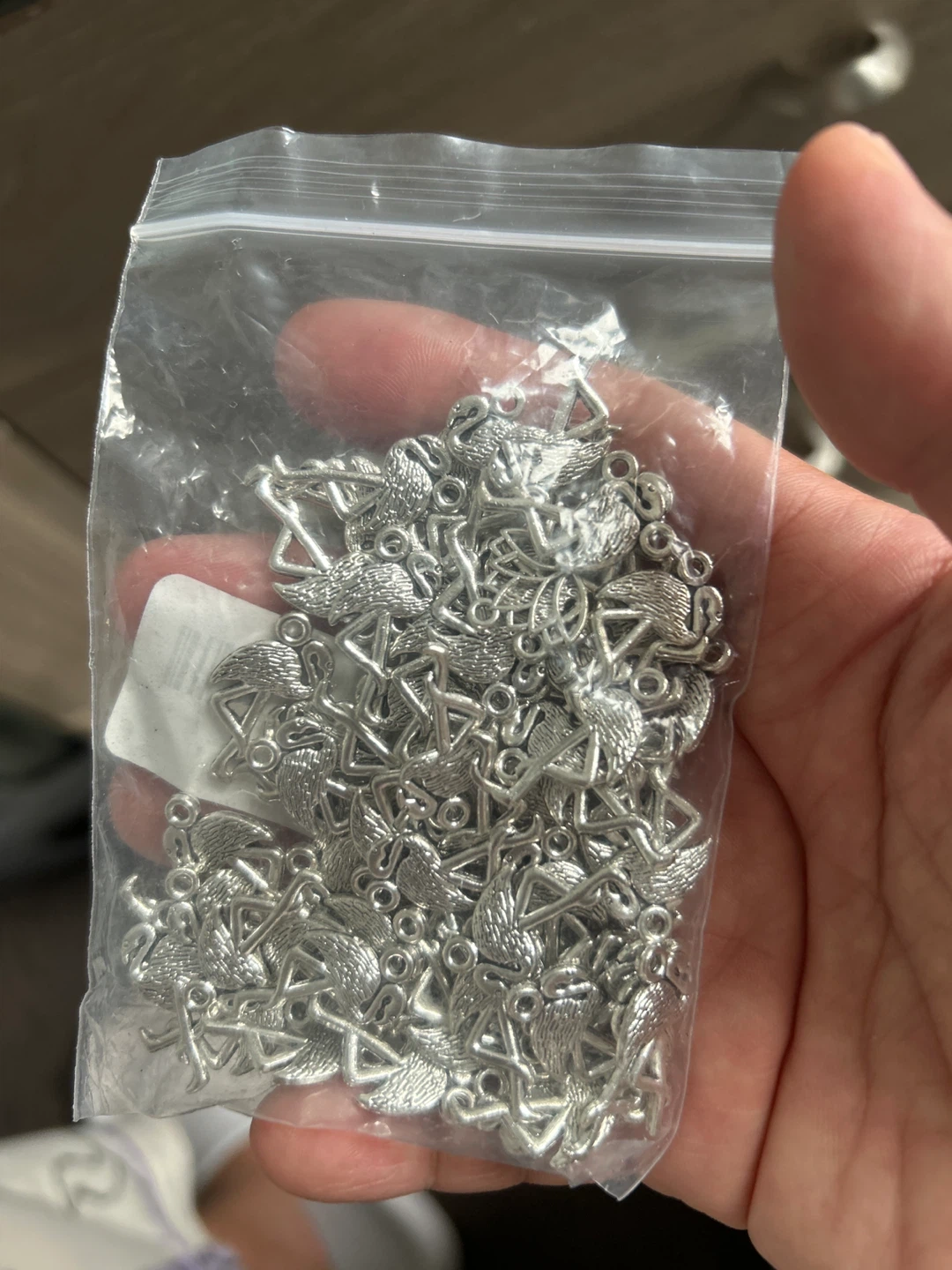 Bag of Flamingo Charms
