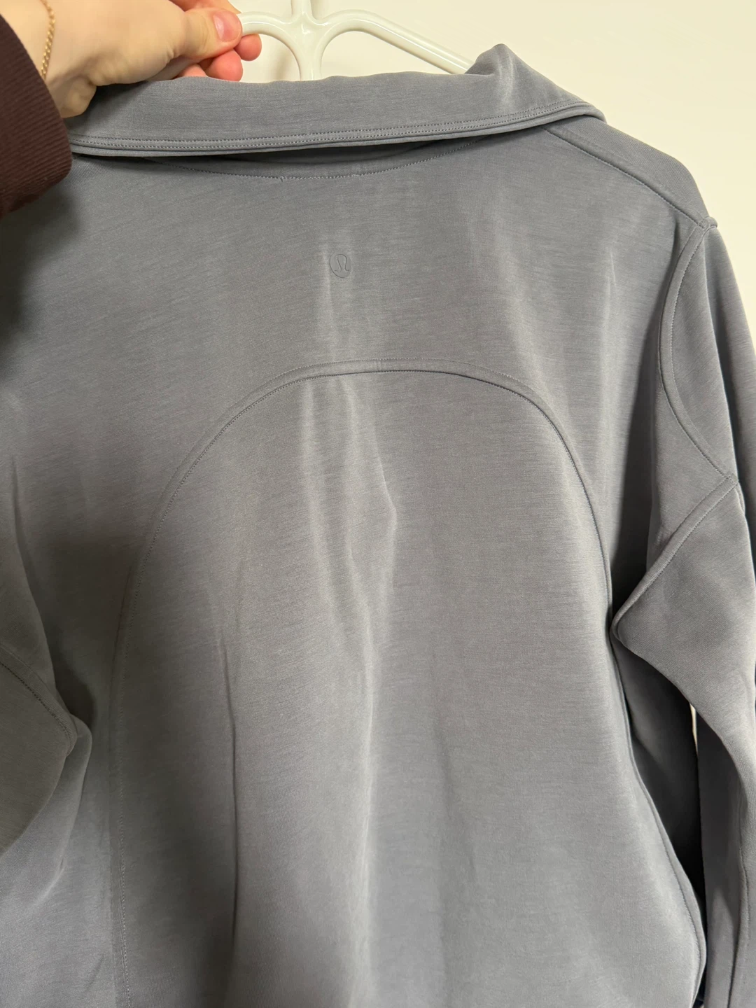 Lululemon Grey Quarter Zip Pullover size 8 - photo 3