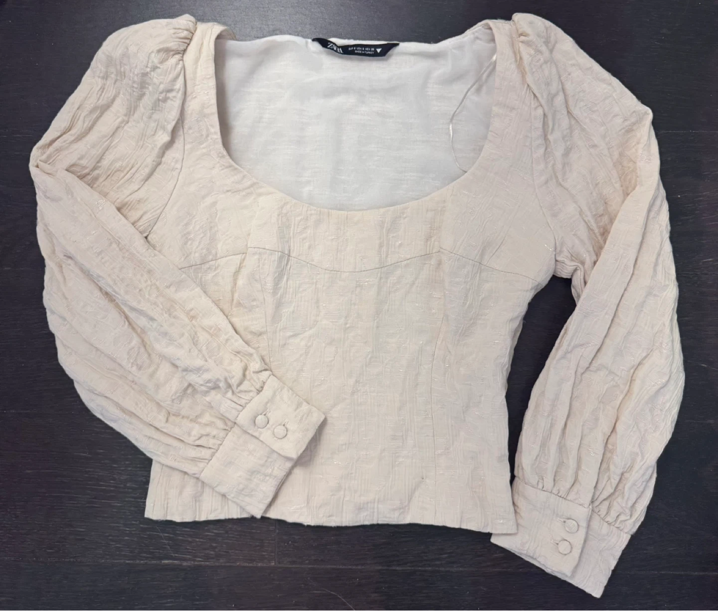 Zara Puff Sleeve Top