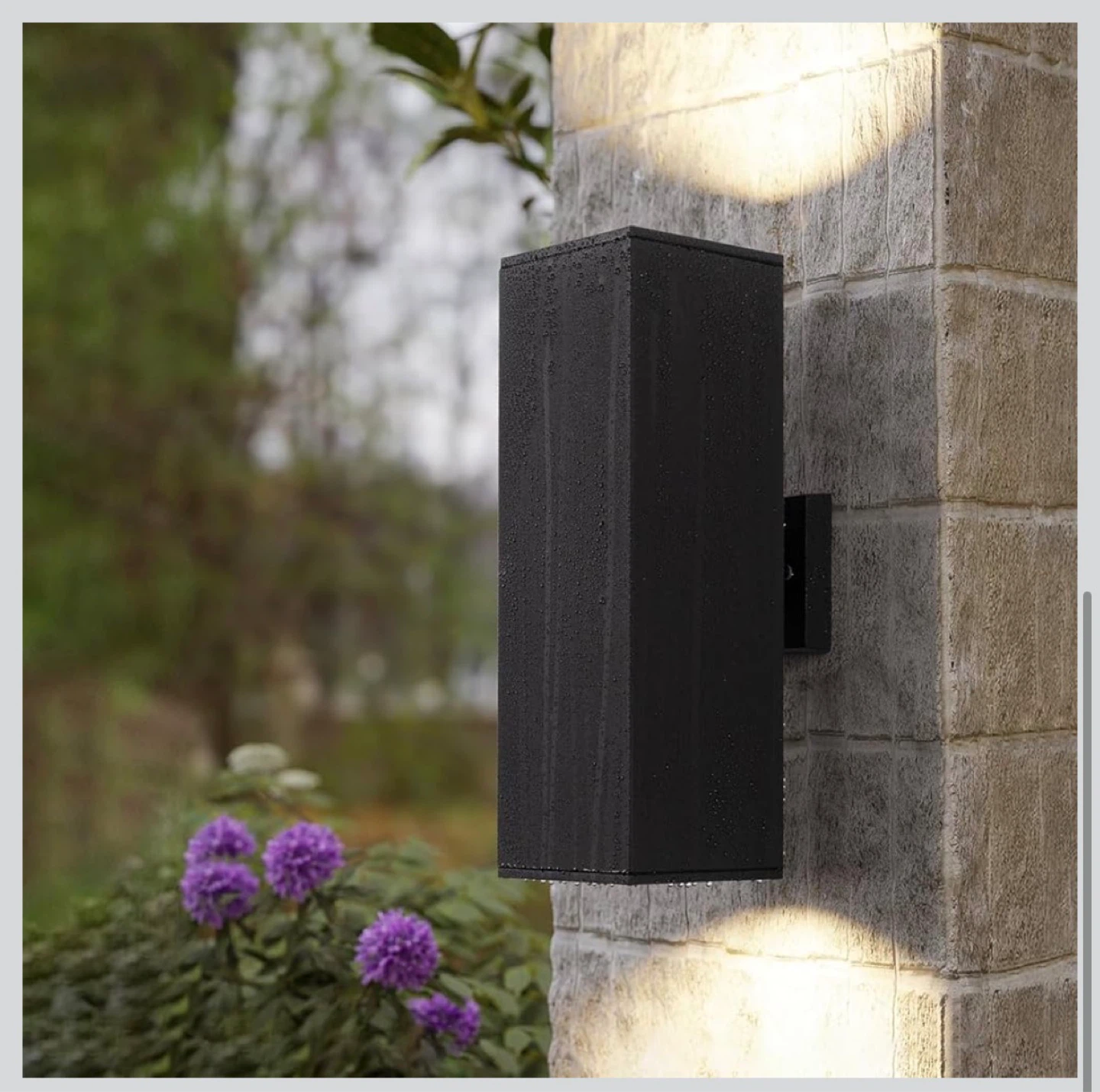 Mirrea Modern Outdoor Porch Patio Light 2 Pack - photo 4