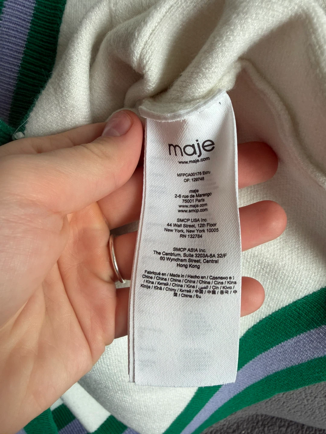 Maje White Cardigan - photo 3
